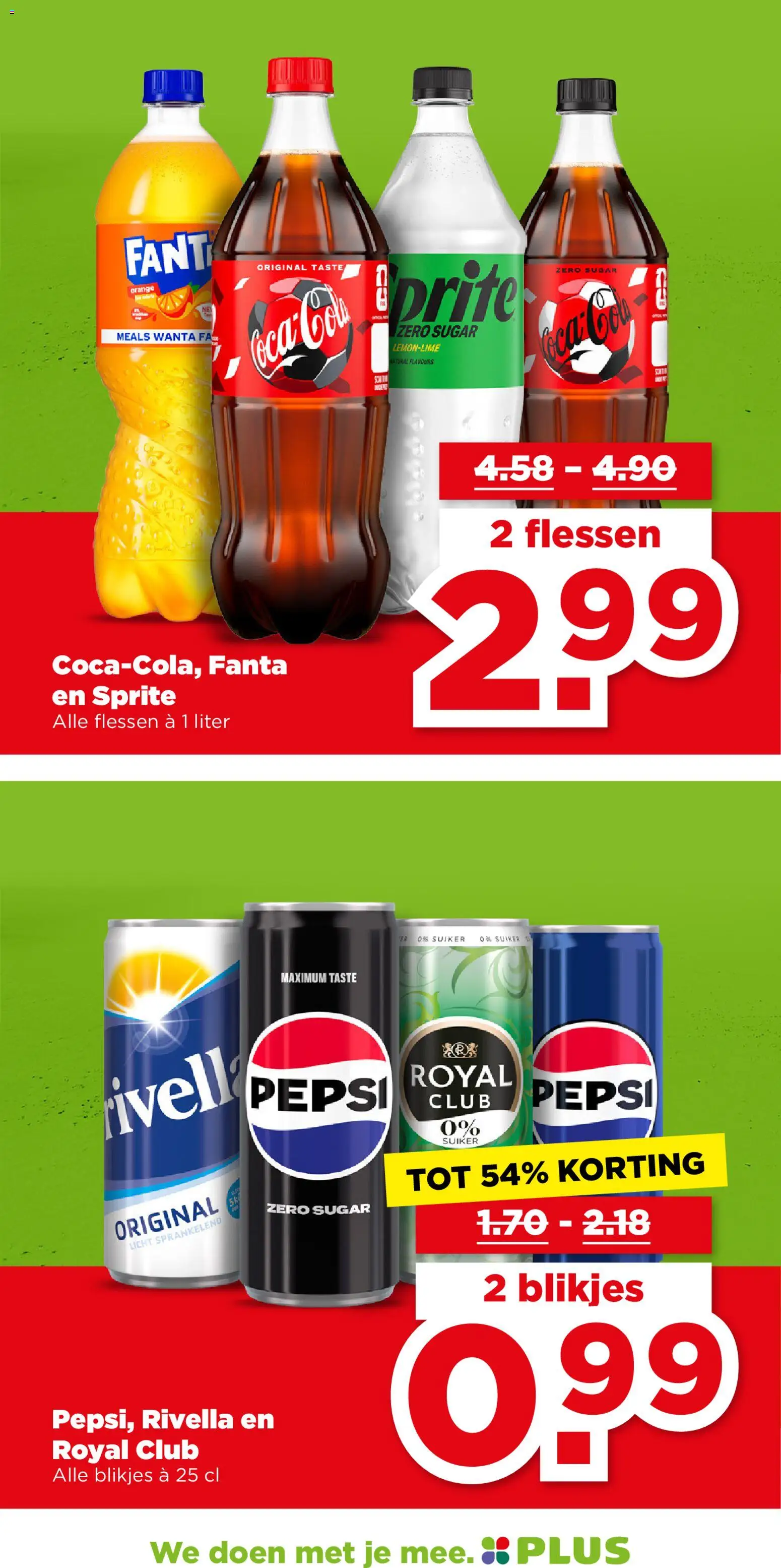 {H1} | Pagina: 22 | Producten: Waffelini, Pepsi, Fanta, Sprite
