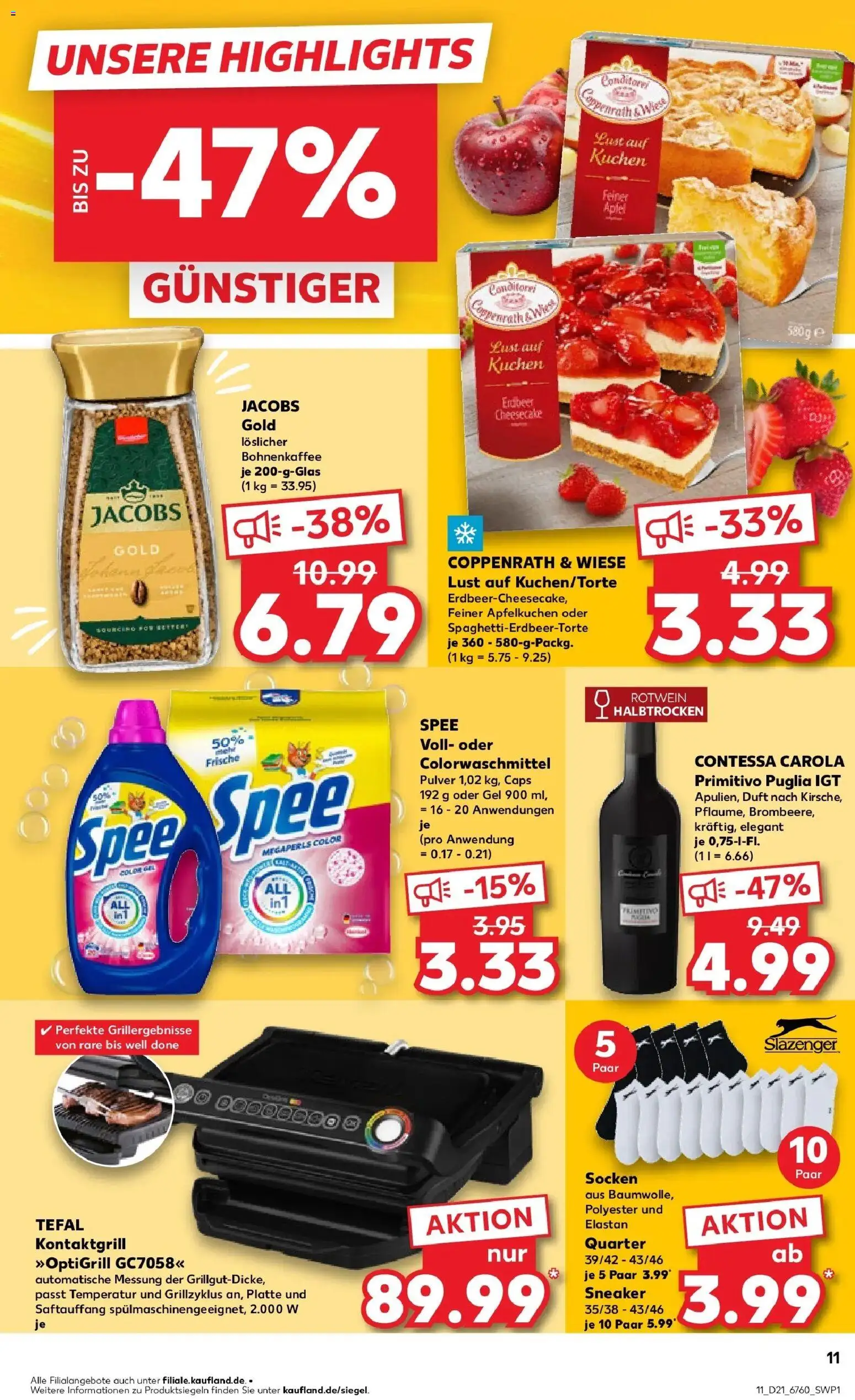 Kaufland Prospekt Lichtenfels – gültig ab 18.05.2026 | Seite: 16 | Produkte: Grill, Duft, Spee, Kuchen