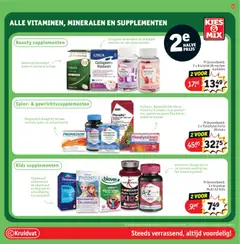 Kruidvat folder week 22 - Voorbeeld van een folder van Kruidvat, geldig van 25.05.2026 | Pagina: 65 | Producten: Supplementen, Vitamine D, Vitamine C, Kan