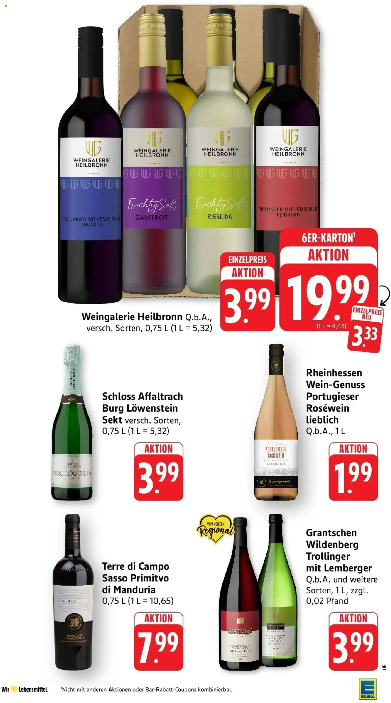 Edeka Prospekt Heilbronn (ab 10.08.2026) » Angebote Online | Seite: 32 | Produkte: Rosewein, Sekt
