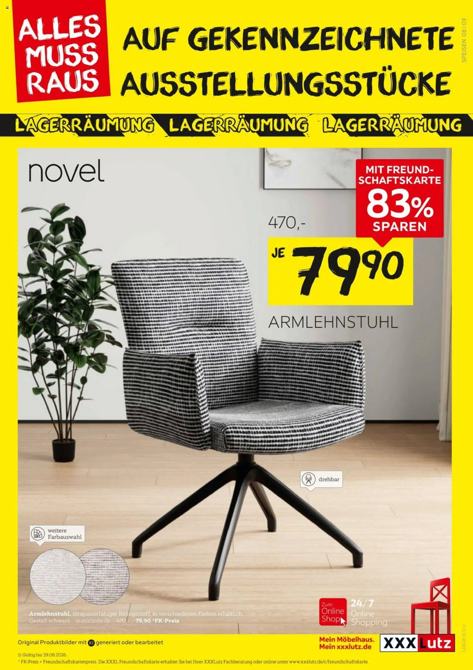 XXXLutz Größte Lagerräumung – gültig ab 15.08.2026 | Seite: 9