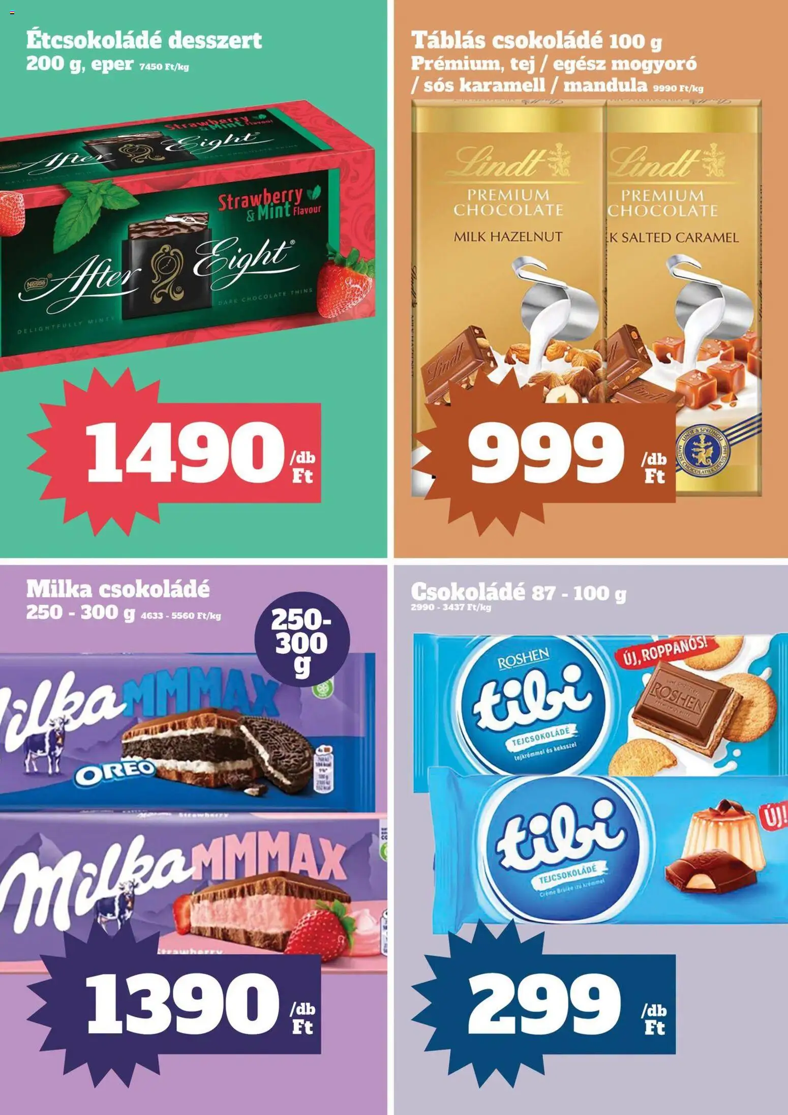 Family Diszkont akciós ujság - amely érvényes a következő dátumtól: 2026.10.08. | Oldal: 2 | Termékek: Mogyoró, Lindt, Desszert, Eper