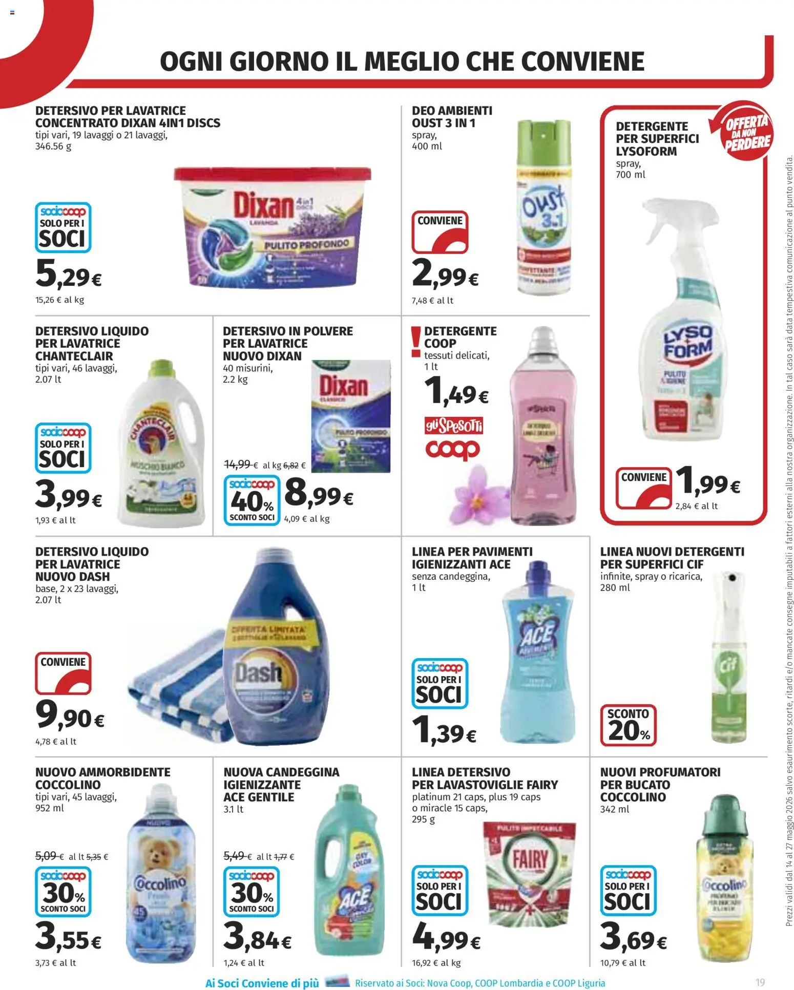 Volantino COOP del 14.05.2026 | Pagina: 19