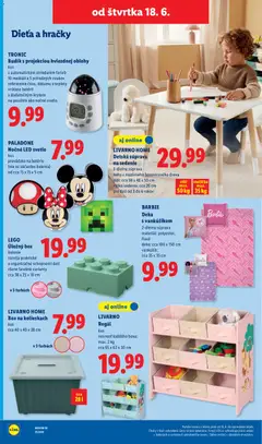 Lidl leták platný od 15.06.2026 | Strana: 92 | Produkty: Regál, Stôl, Nočné svetlo, Svetlo