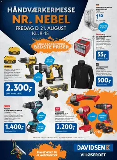 Davidsen - Håndværkermesse Nr. Nebel gyldig fra 21/08/2026