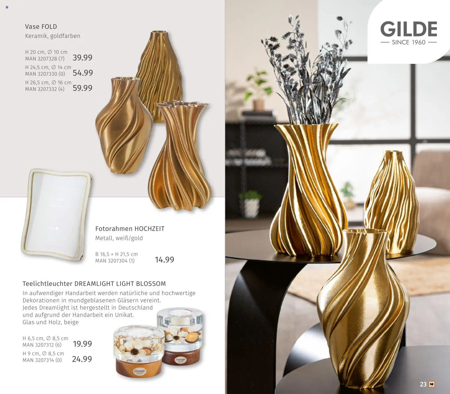 Müller Haushaltskatalog – gültig ab 01.10.2026 | Seite: 23 | Produkte: Vase