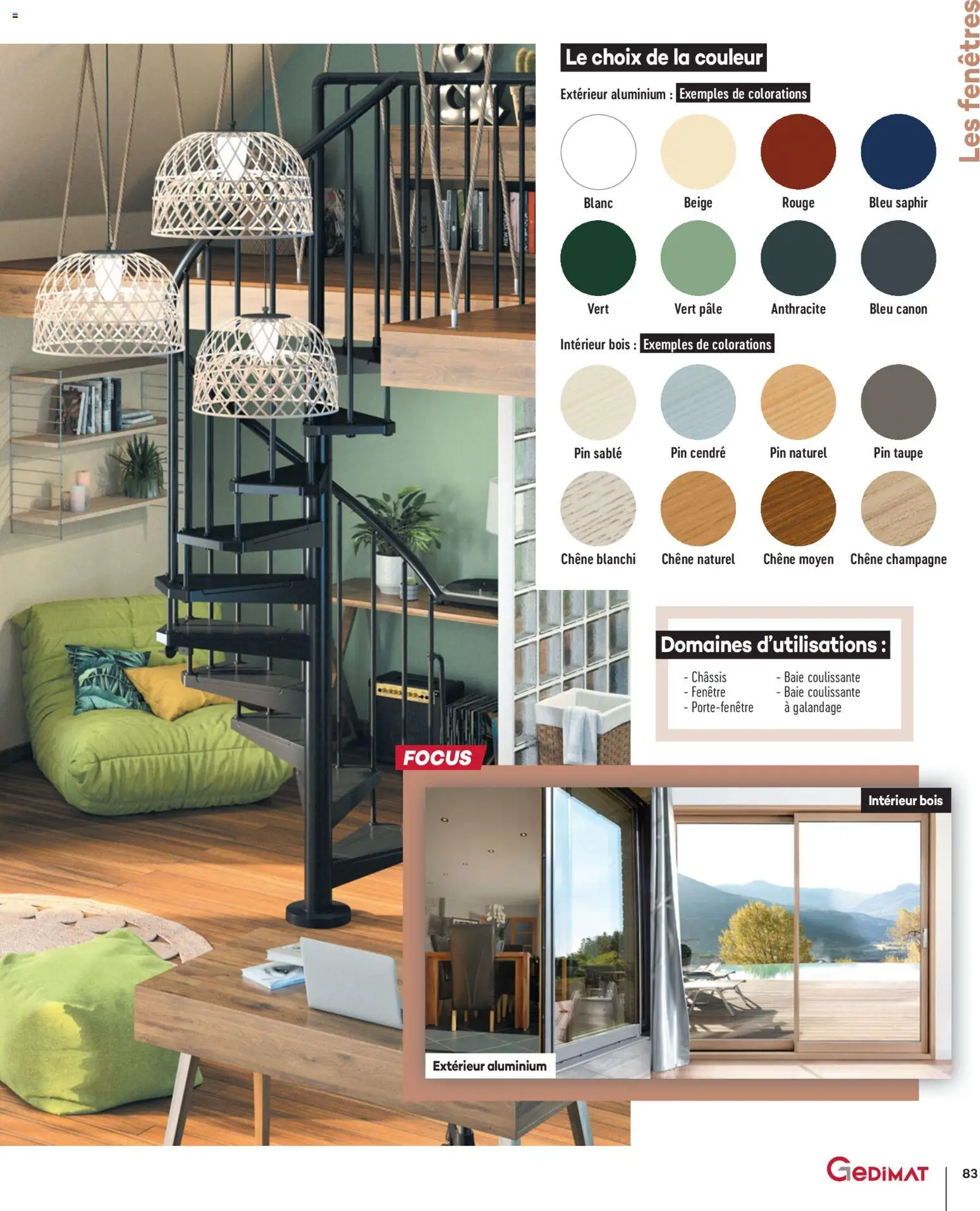 {H1} | Page: 83 | Produits: Baie coulissante, Champagne