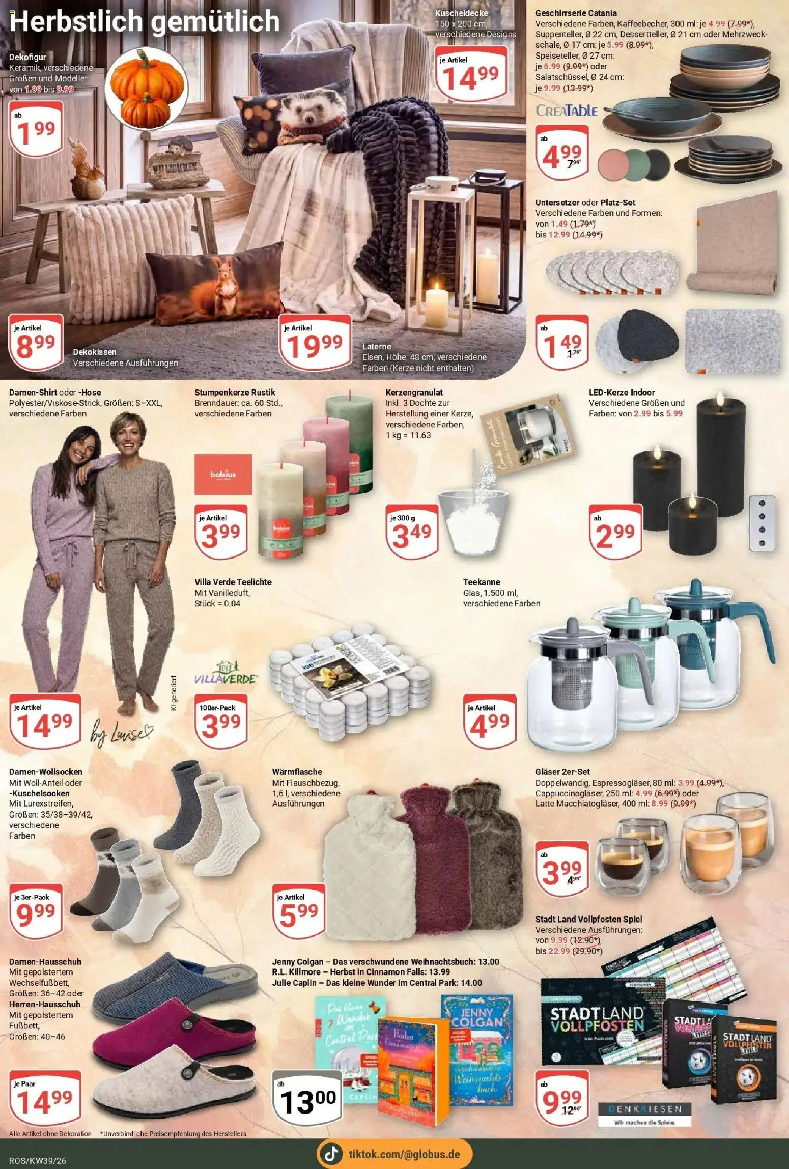Globus Prospekt Lambrechtshagen (ab 21.09.2026) » Angebote online | Seite: 27 | Produkte: Spiel, Hose, Teekanne