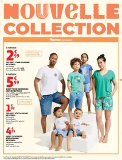 Auchan - Prévisualisation de Auchan prospectus valide à partir de 28.04.2026 | Page: 47 | Produits: Bermuda, Coton