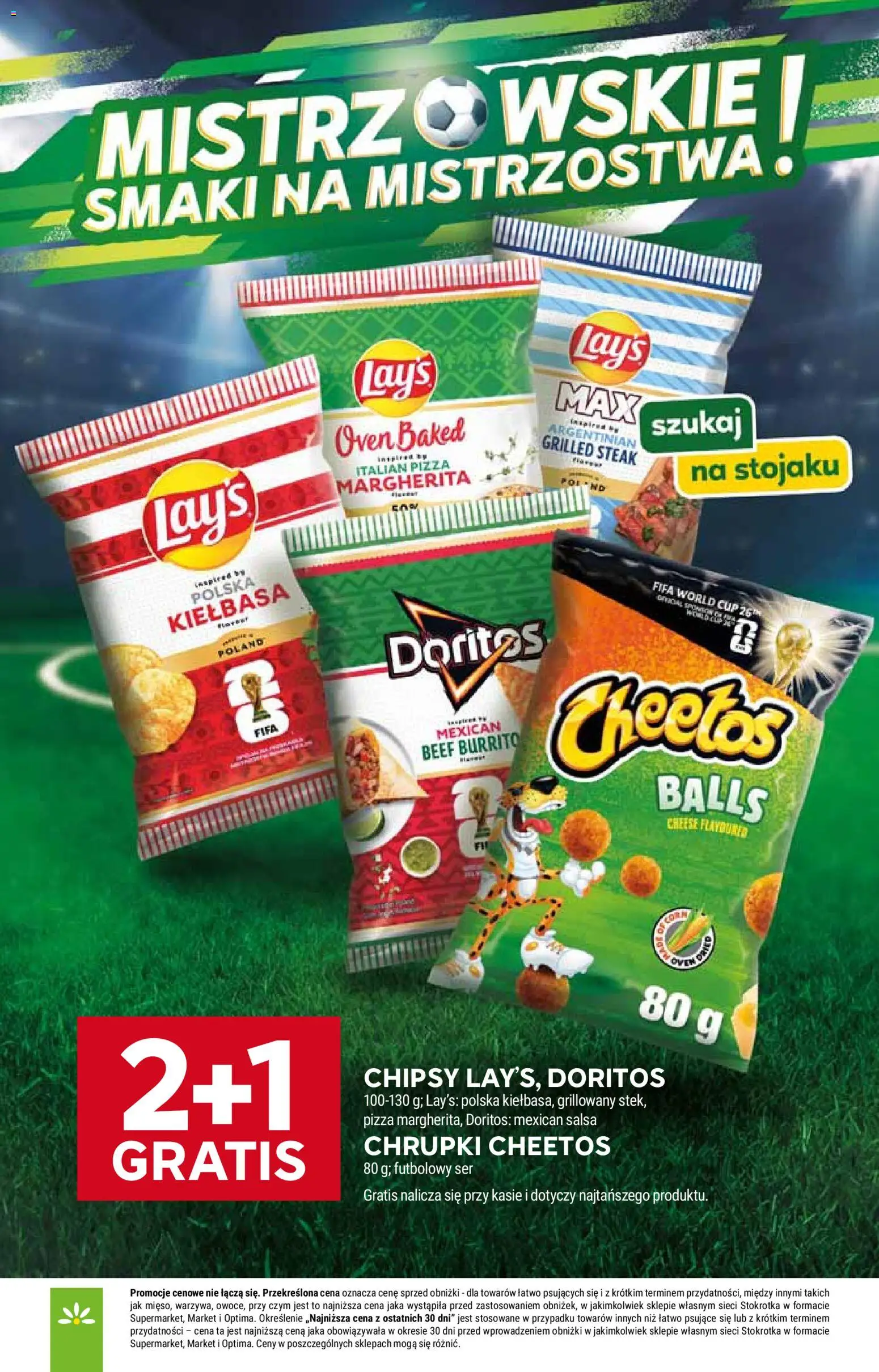 Stokrotka gazetka od 11.06.2026 | Strona: 43 | Produkty: Kiełbasa, Chrupki, Doritos, Ser