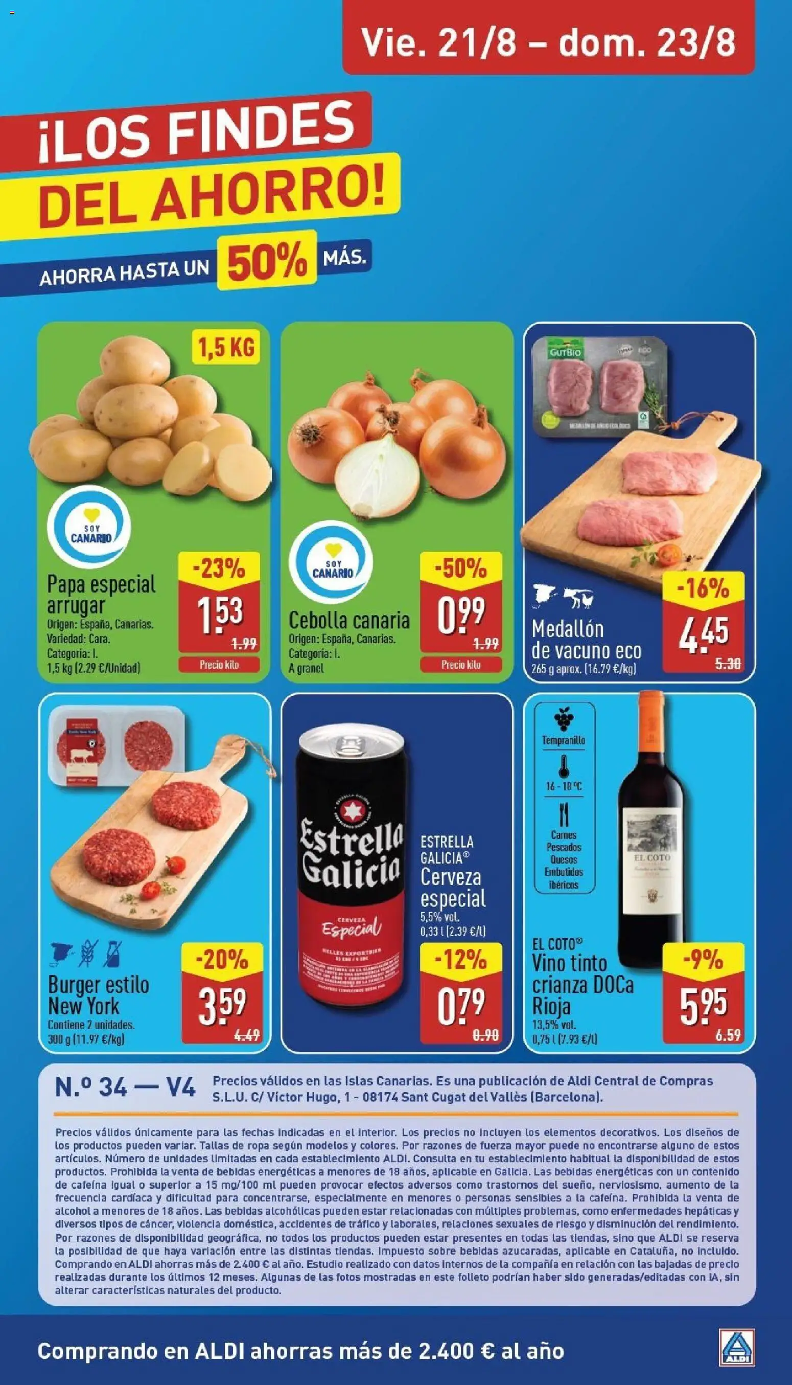 Aldi folleto Canarias │ válido desde el 17/08/2026 | Página: 36