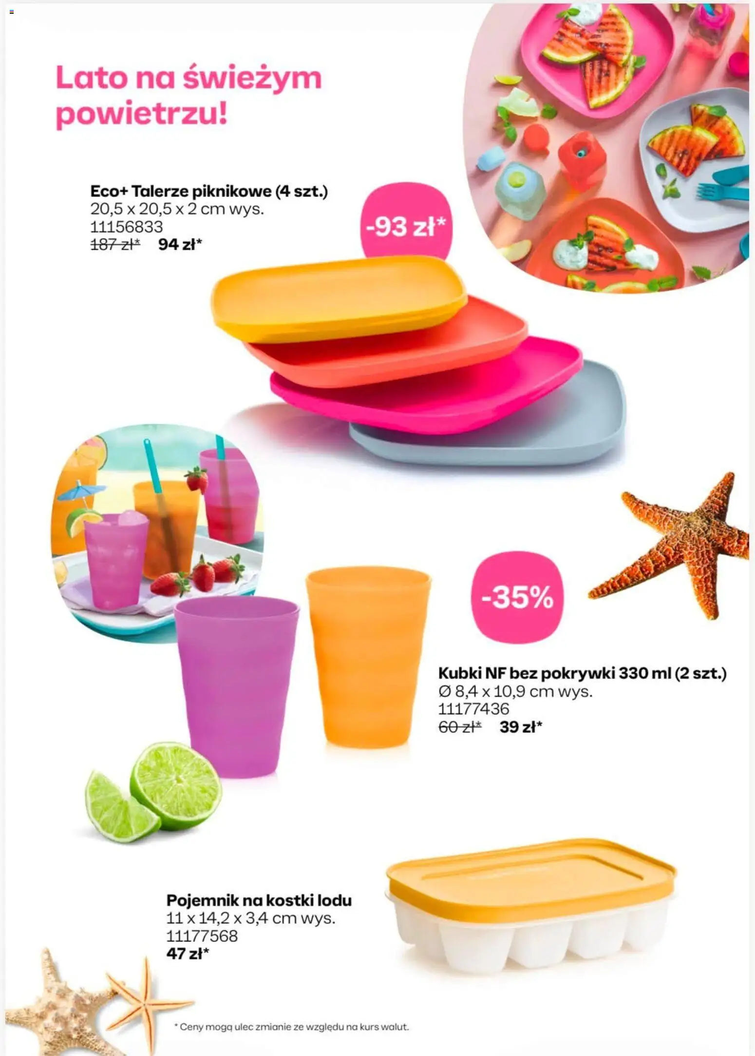 Tupperware Katalog od 01.07.2026 | Strona: 9 | Produkty: Talerze