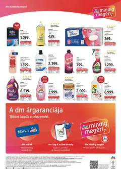 DM Drogerie Markt akciós újság - amely érvényes a következő dátumtól: 2026.09.17. | Oldal: 4