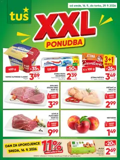 Tuš katalog akcije – veljaven od 16.09.2026