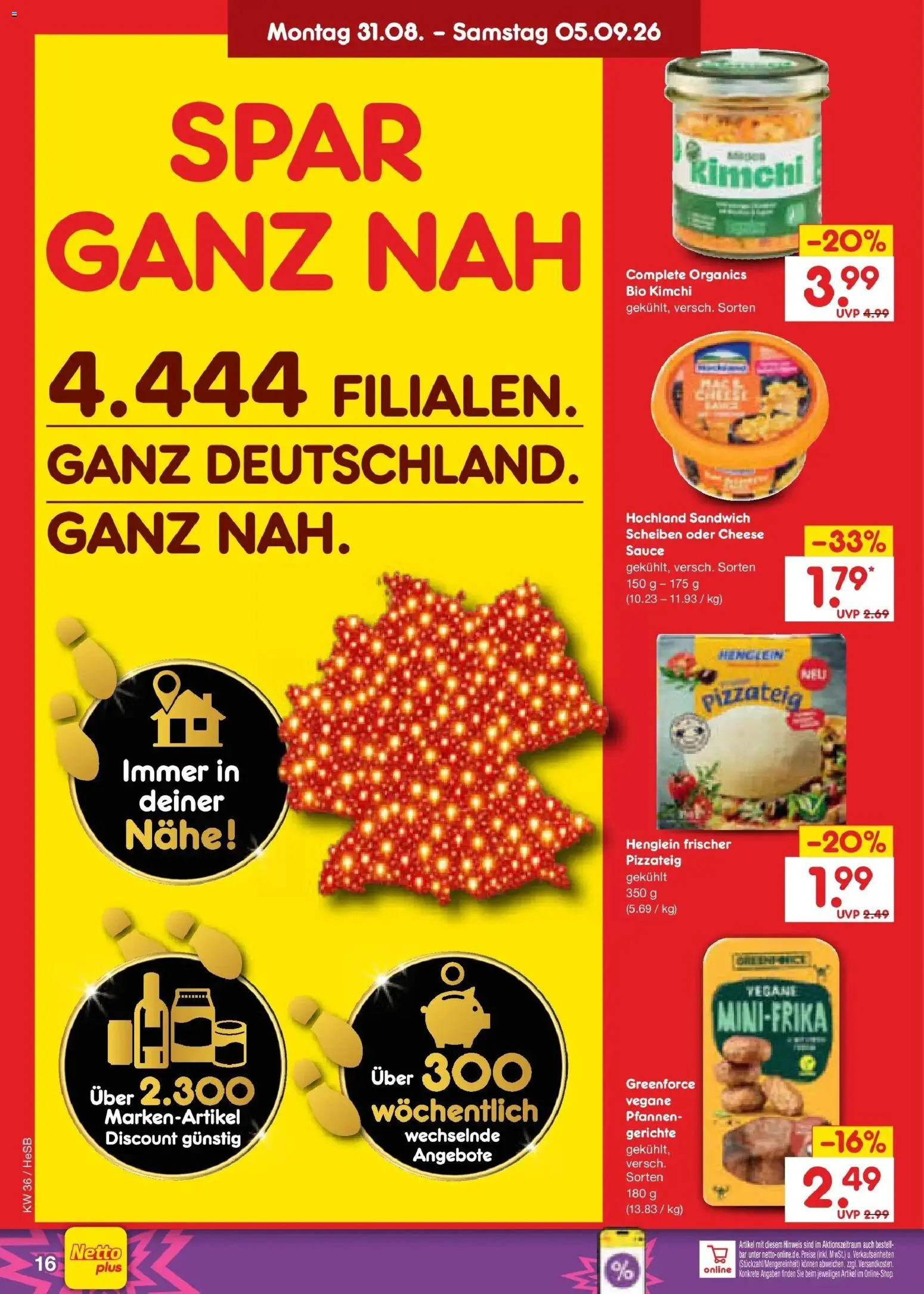 Netto Marken-Discount Prospekt Hamburg (ab 31.08.2026) » Angebote | Seite: 22 | Produkte: Gerichte