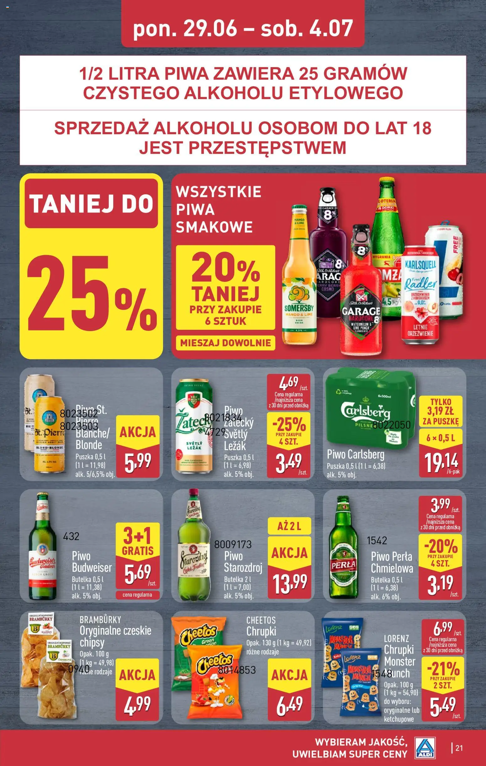 Aldi Polsko leták od 29.06.2026 | Strana: 21