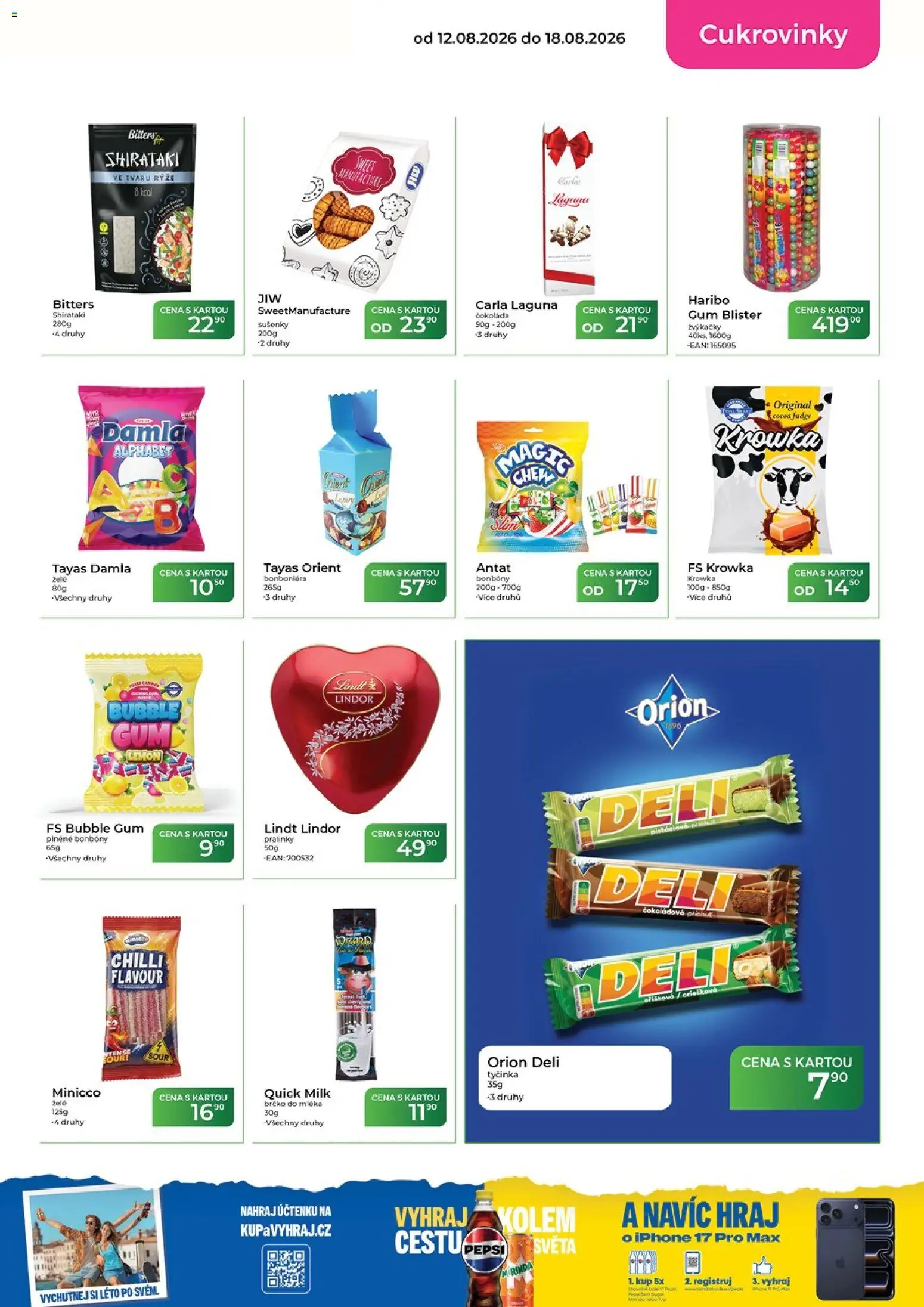 Tamda Foods leták od 12.08.2026 | Strana: 27 | Produkty: Lindor, Bonboniéra, Lindt lindor, Brčko