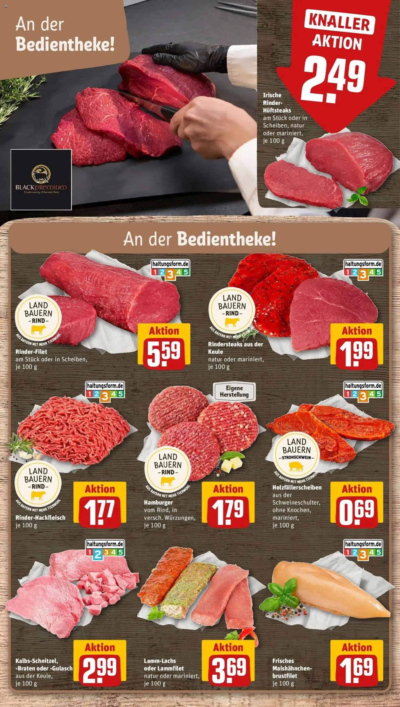 REWE Prospekt ab 03.08.2026 zum Blättern » Angebote | Seite: 8 | Produkte: Rinderfilet, Gulasch