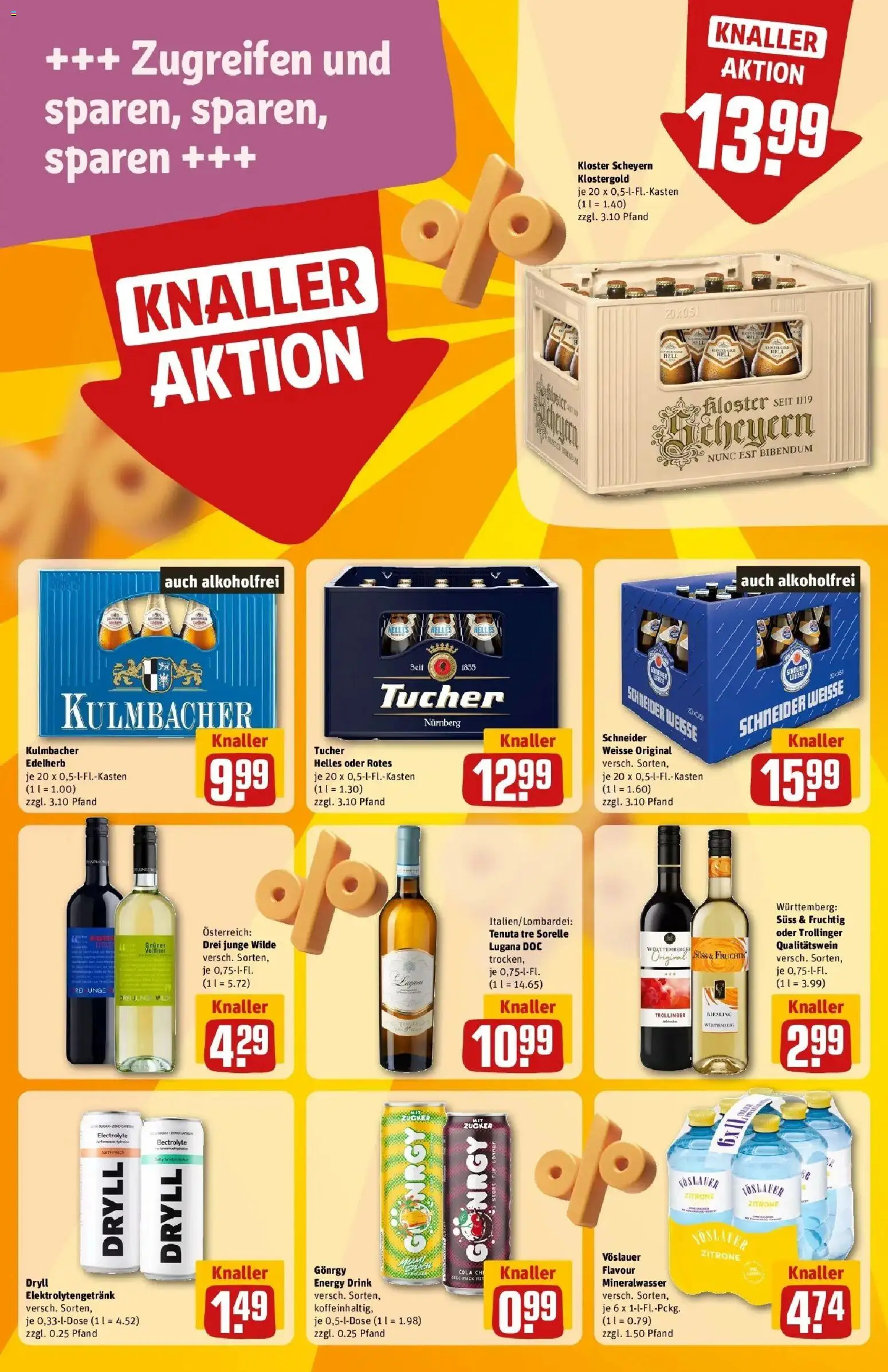 REWE Prospekt ab 26.10.2026 zum Blättern » Angebote | Seite: 19 | Produkte: Cola, Mineralwasser, Zucker, Zitrone