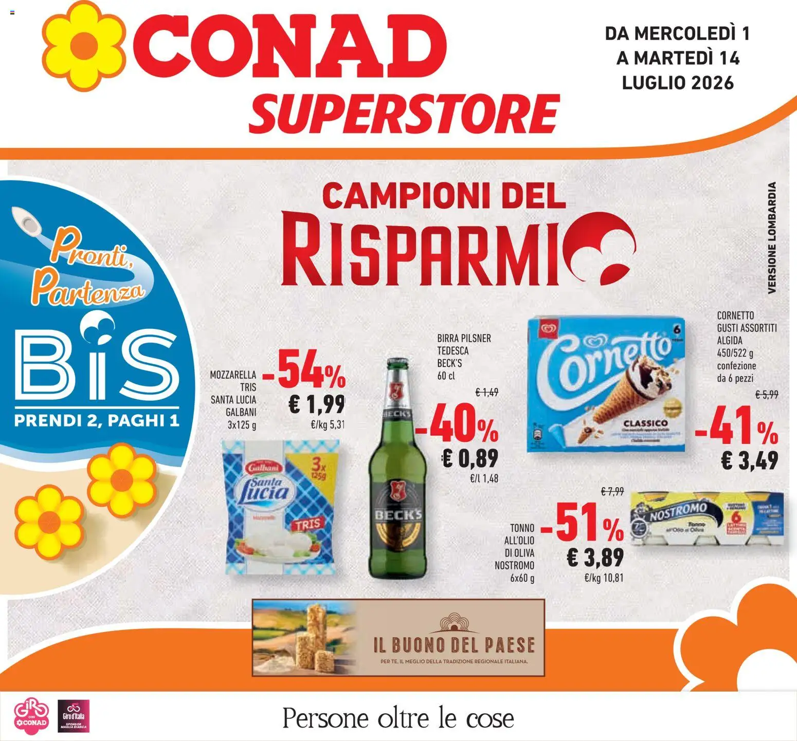 Volantino Conad del 01/07/2026 | Pagina: 1