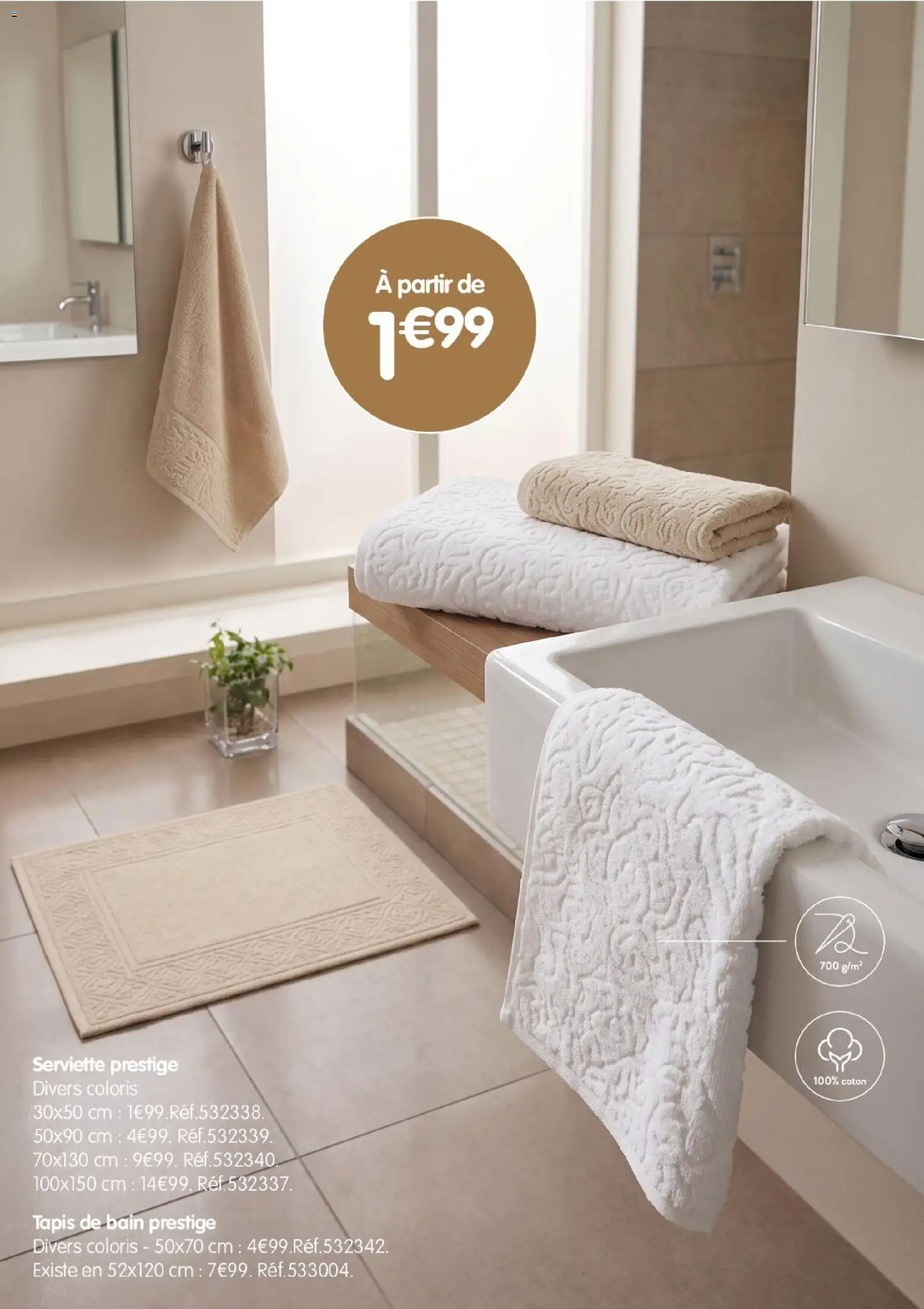 {H1} | Page: 7 | Produits: Tapis de bain, Coton, Tapis