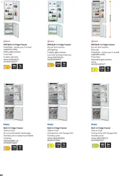 Preview of B&Q - Appliances valid from 16.12.2025 | Page: 50 | Products: Box, Freezer