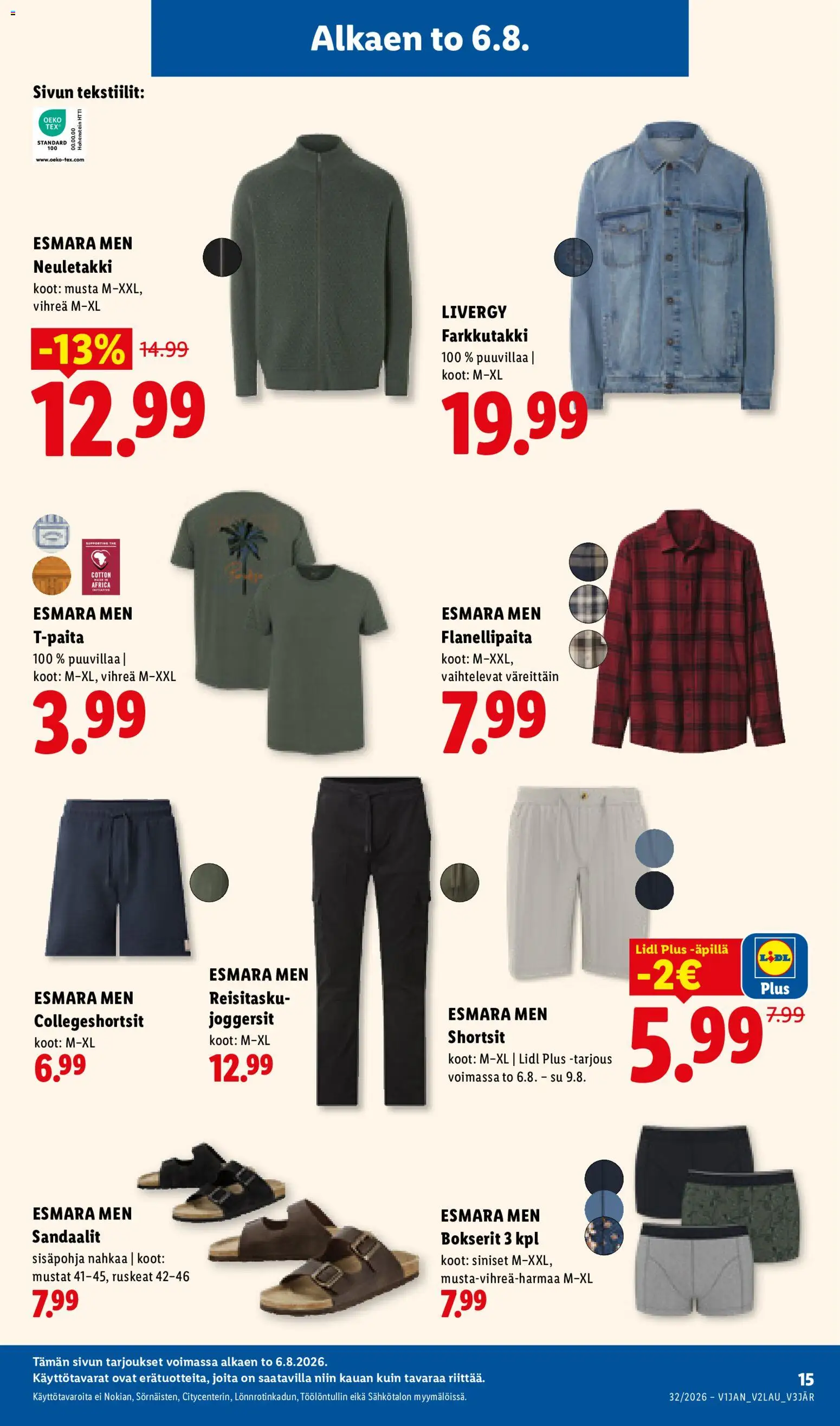 Lidl tarjoukset – voimassa 06/08/2026 alkaen | Sivu: 19