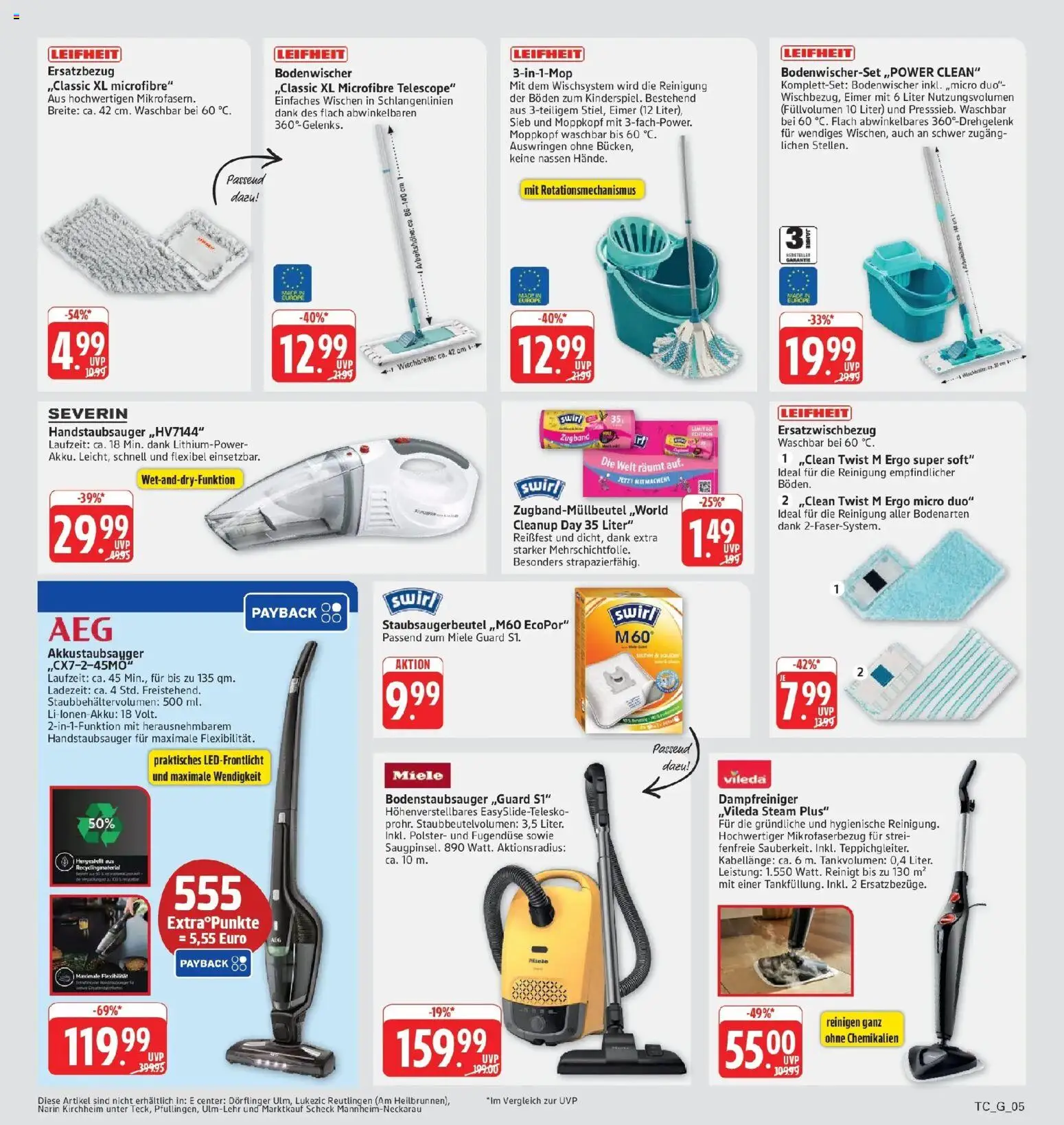 Edeka Prospekt Eislingen (ab 31.08.2026) » Angebote Online | Seite: 33 | Produkte: Miele