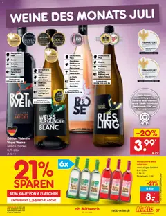 Netto Marken-Discount Prospekt ab 29.06.2026 gültig | Seite: 55 | Produkte: Käse, Weinschorle, Fleisch