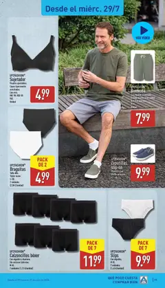 Vista previa Aldi folleto Península válido desde el 27/07/2026 | Página: 19 | Productos: Zapatillas, Video