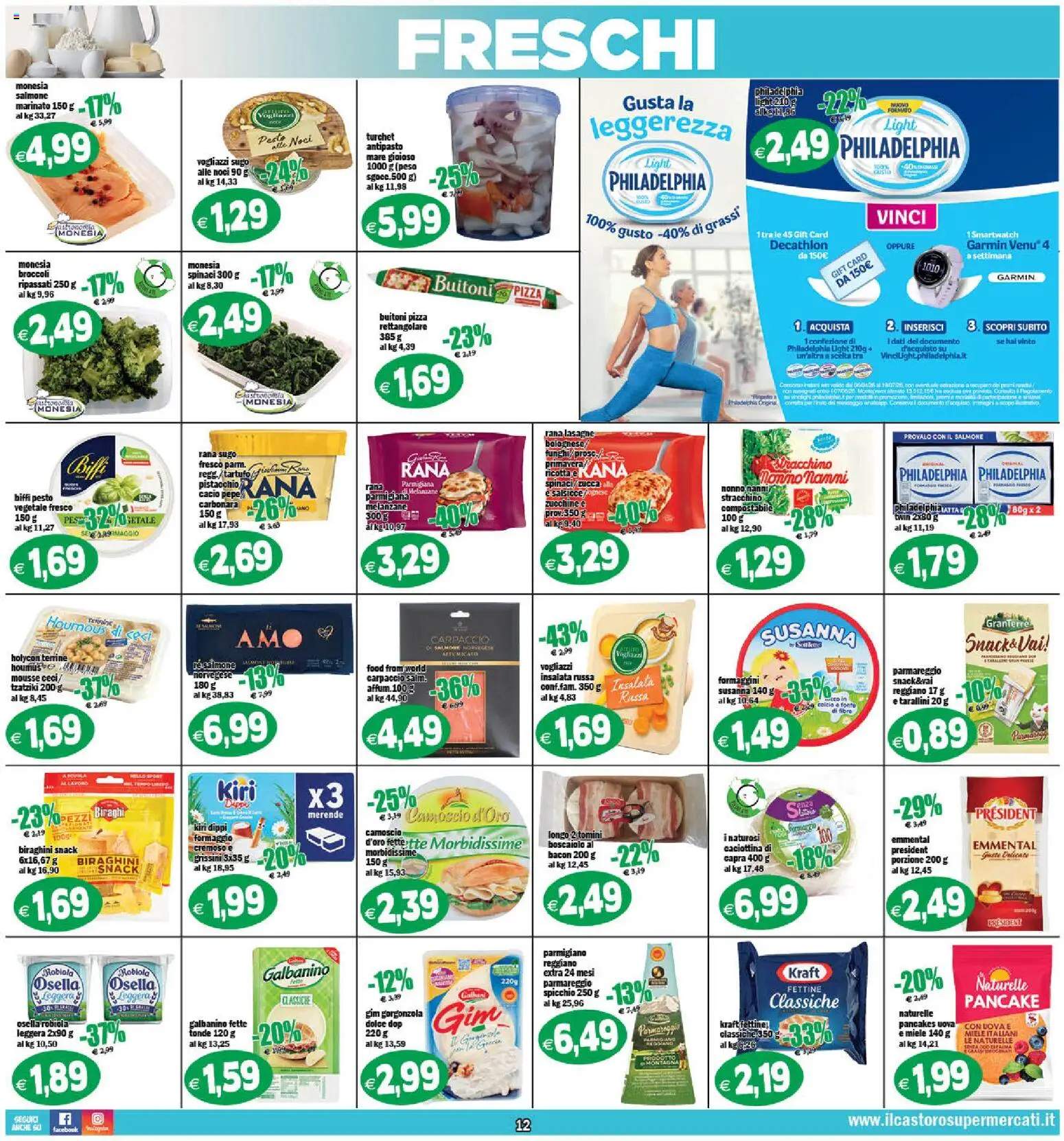 Volantino Il Castoro del 29.04.2026 | Pagina: 12 | Prodotti: Uova, Noci, Stracchino, Insalata russa