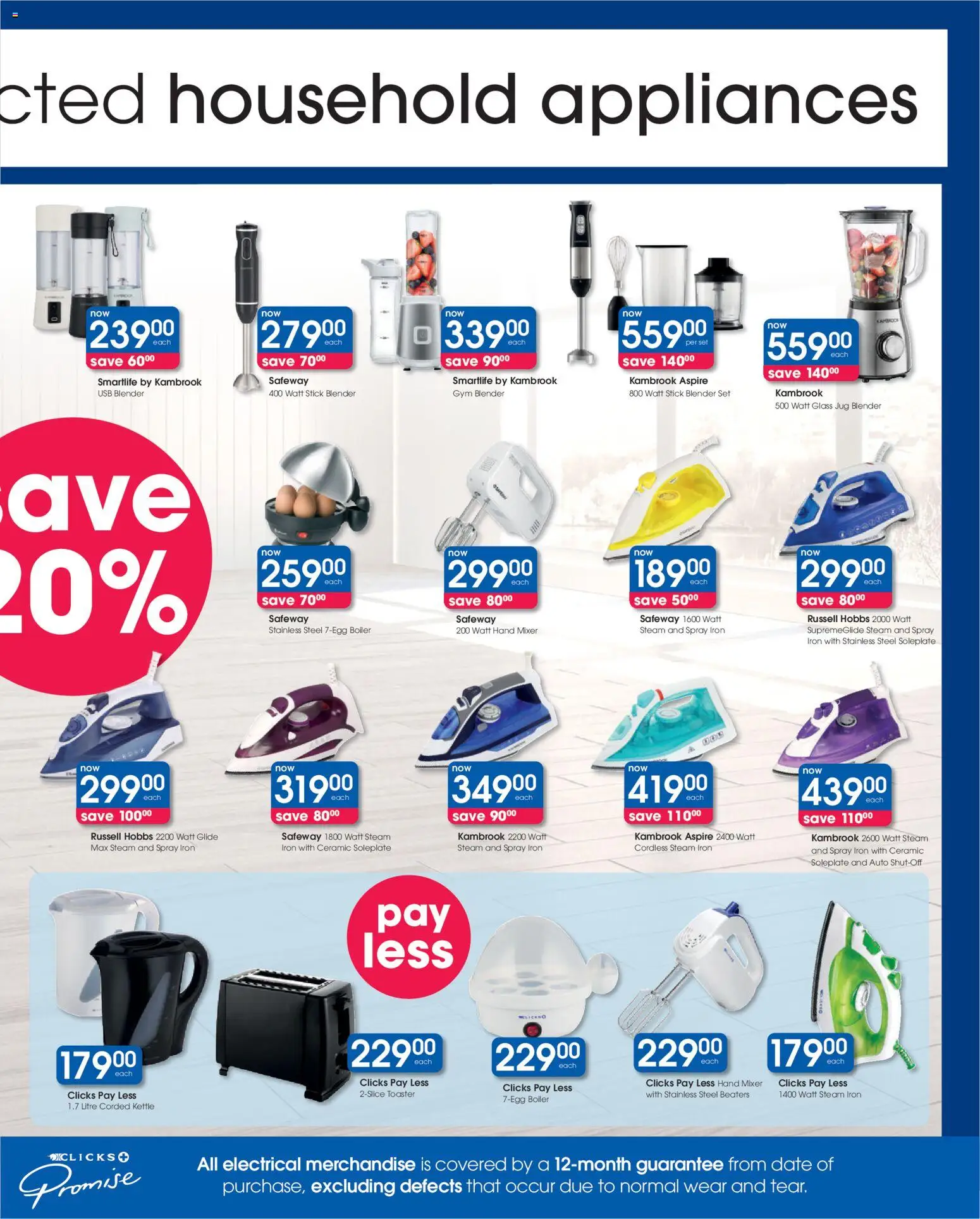 Clicks Specials (25/02/2026 - 10/03/2026) Online