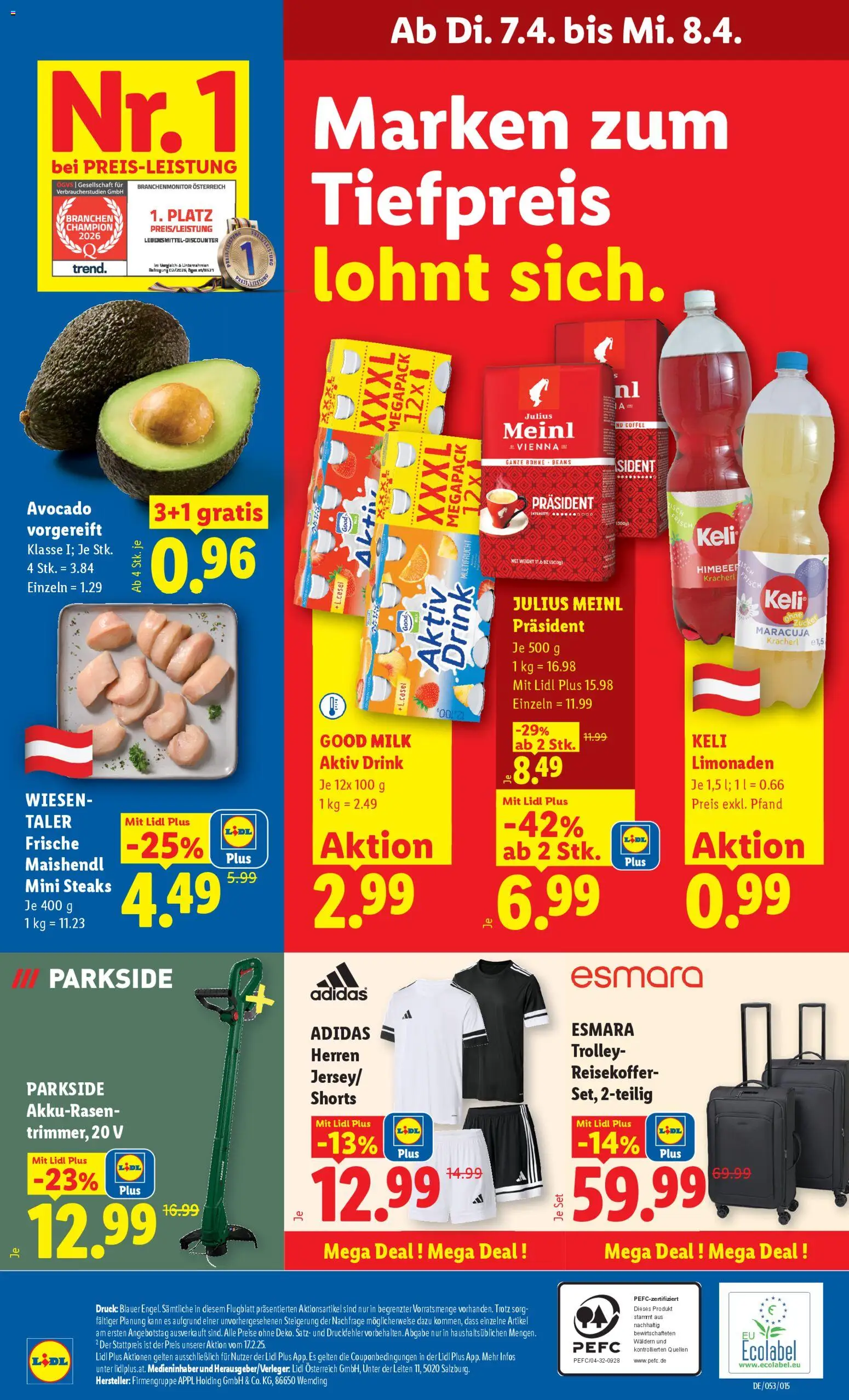 Lidl - Flugblatt gültig ab 02.04.2026 | Seite: 30 | Produkte: Avocado, Zucker
