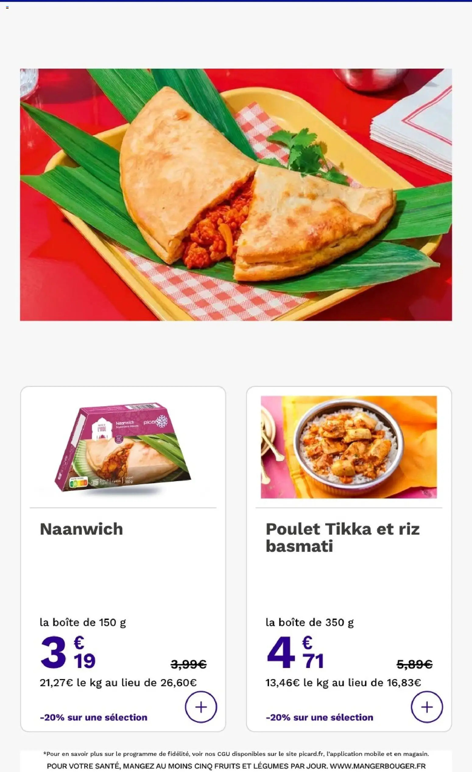 {H1} | Page: 28 | Produits: Poulet, Riz basmati, Fruits, Riz