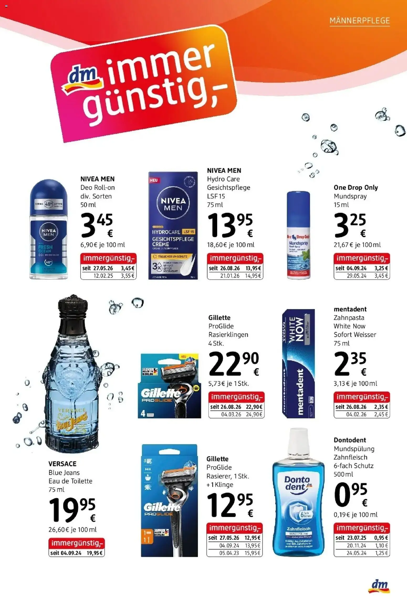 dm drogerie markt Flugblatt  / 2026 von 10.09.2026 - Aktuelle Angebote | Seite: 13 | Produkte: Jeans, Eau de Toilette, Creme, Zahnpasta