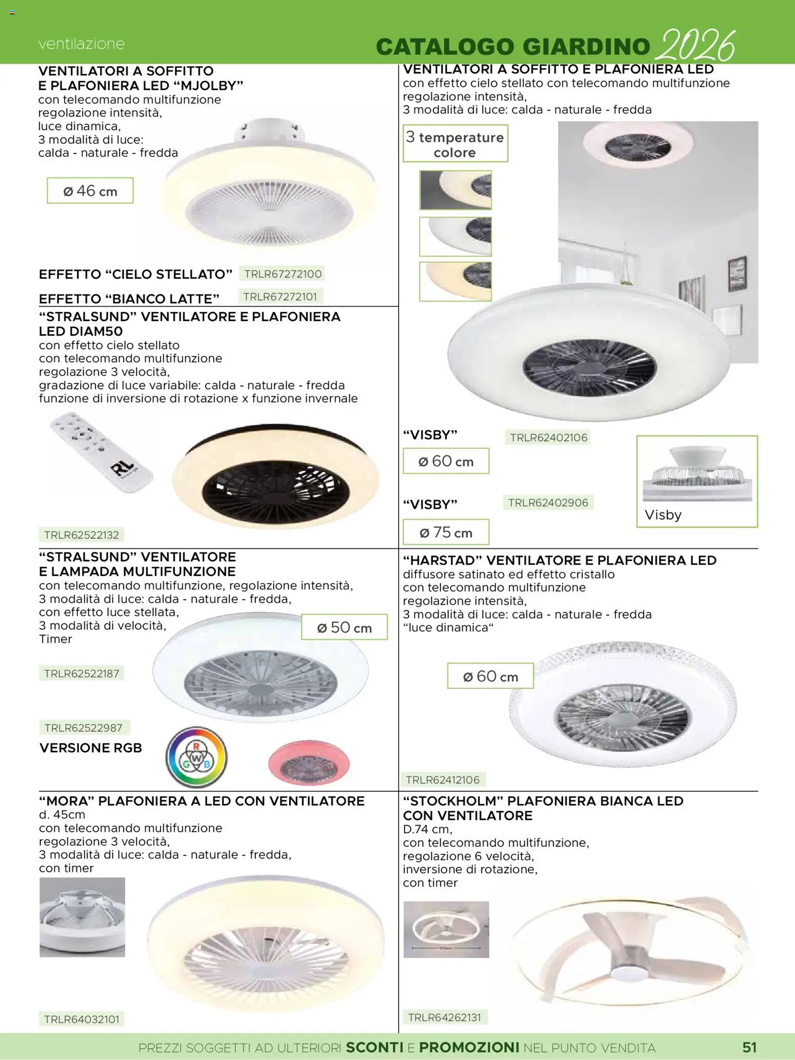 Volantino La Prealpina del 08.06.2026 | Pagina: 5 | Prodotti: Ventilatore, Telecomando, Latte, Lampada