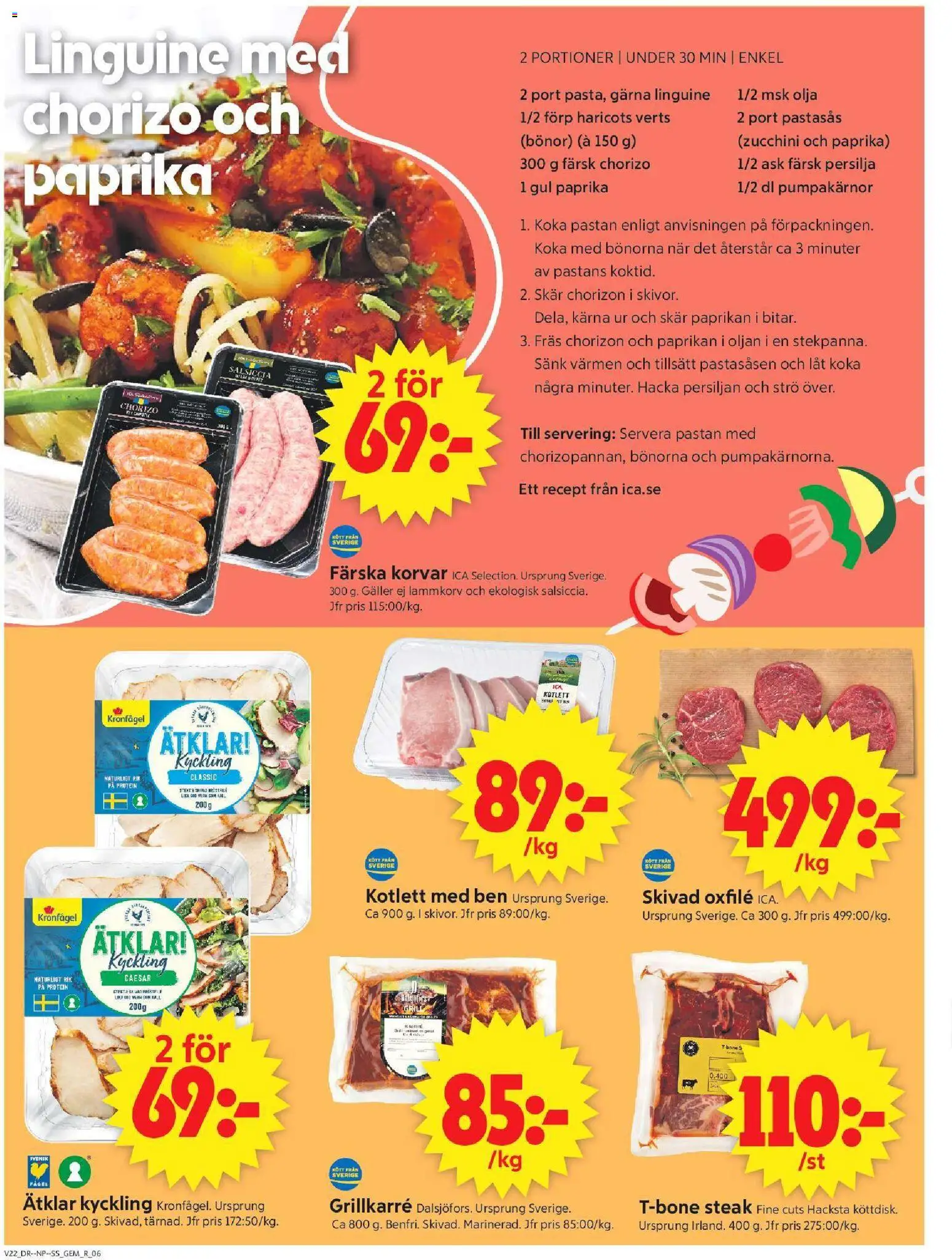 ICA Supermarket reklamblad aktuell från 25.05.2026 | Sida: 8