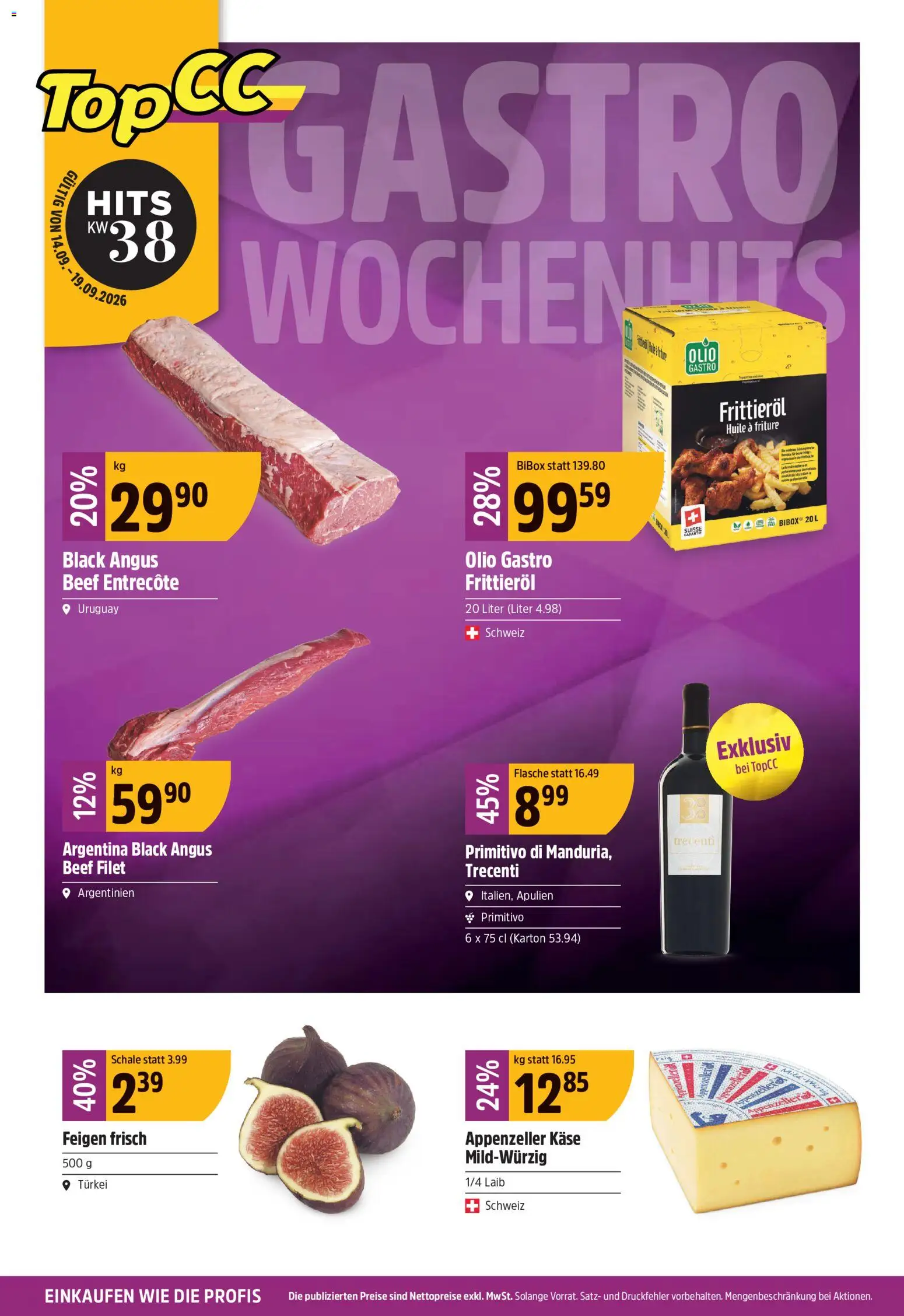 TopCC aktionen – gültig ab 14.09.2026 | Seite: 1