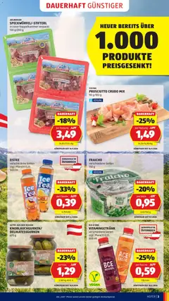 Hofer Flugblatt ab 18.09.2026 gültig | Seite: 7 | Produkte: Gurken, Zitrone, Pfirsich, Speck