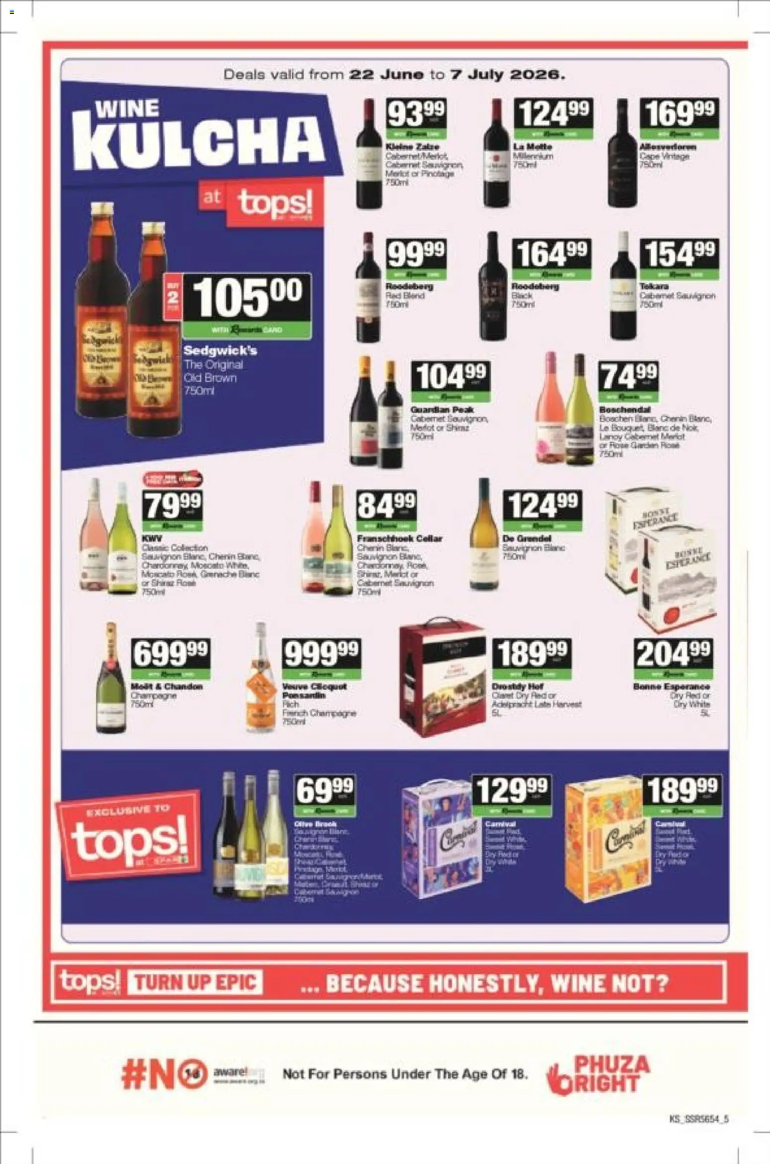 New KWIKSPAR catalogue – valid from 22/06/2026 | Page: 5