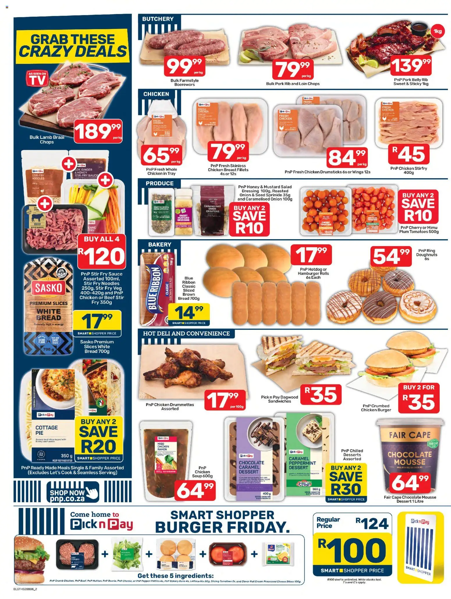 New Pick n Pay catalogue – valid from 25/09/2026 | Page: 2 | Products: Parsley, Dessert, Beef, Cream