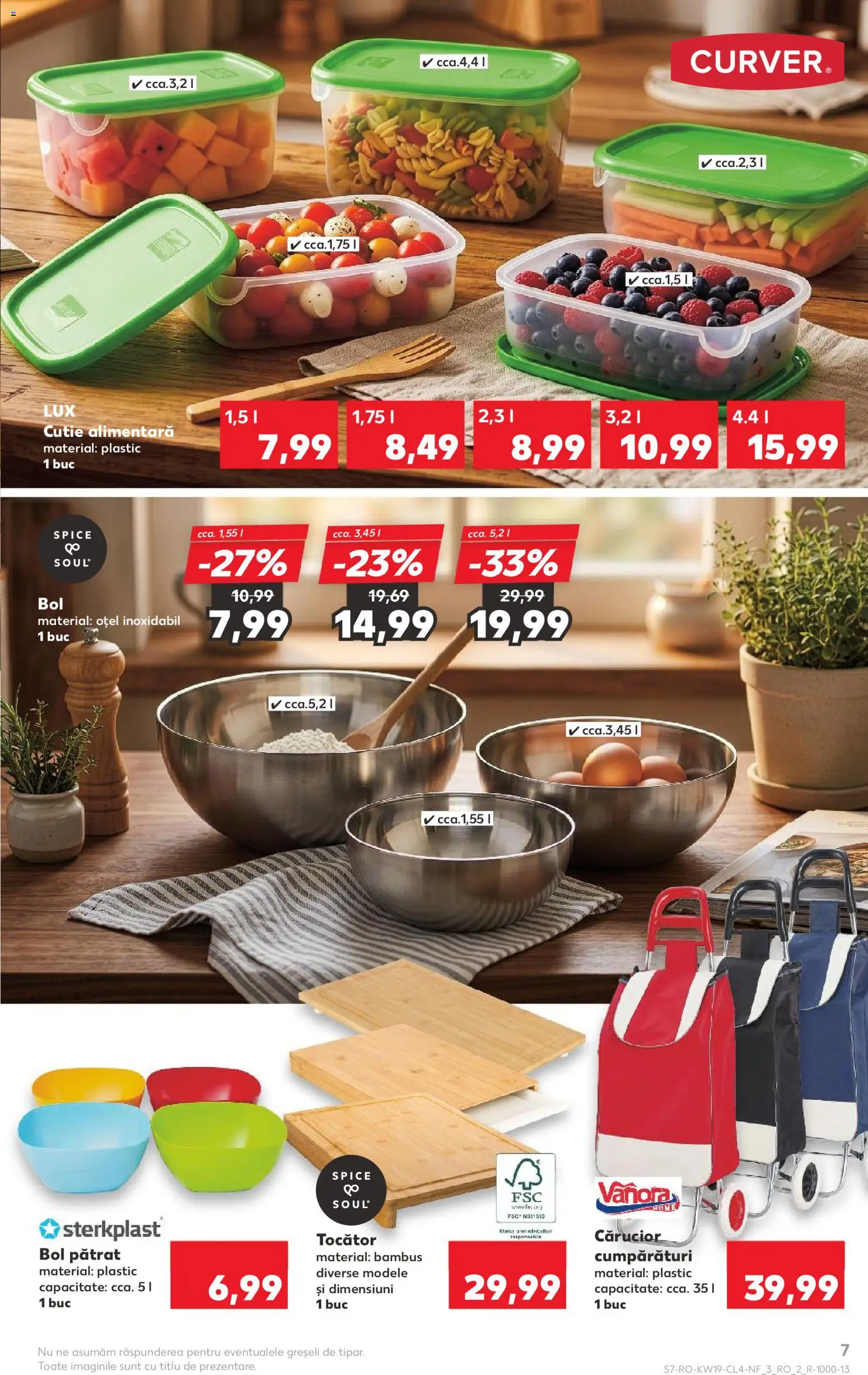 Kaufland RO akciós ujság - amely érvényes a következő dátumtól: 06.05.2026 | Oldal: 7