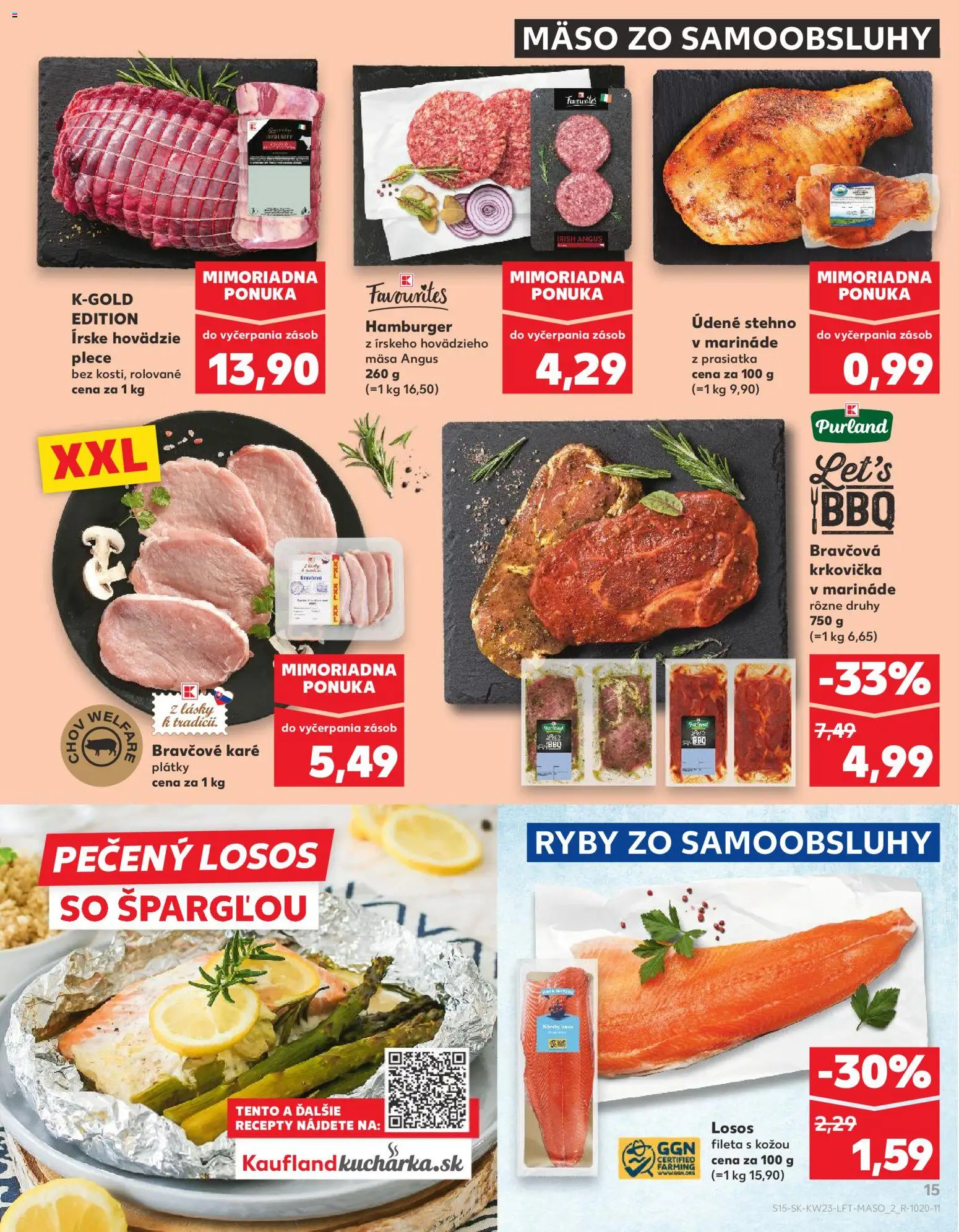 Nové Kaufland akcie – leták je platný od 04.06.2026 | Strana: 15