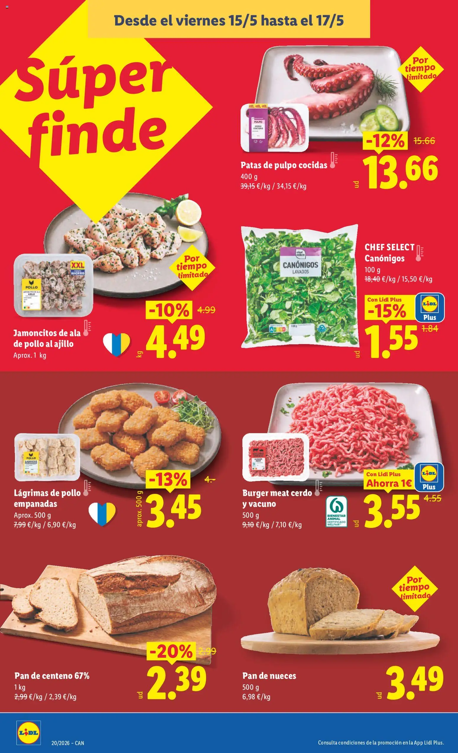 Lidl folleto │ válido desde el 11.05.2026 | Página: 28 | Productos: Pan, Cerdo