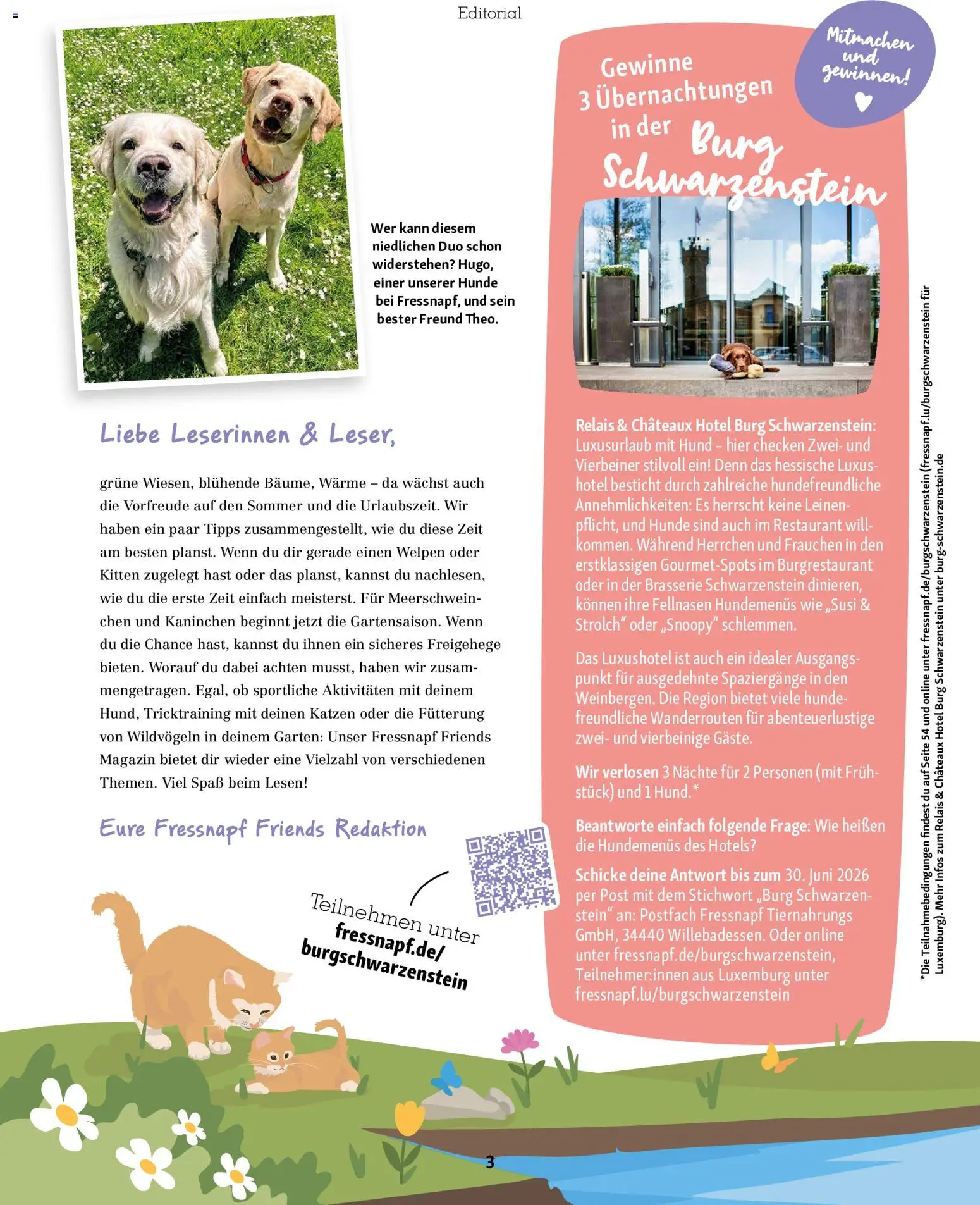 Fressnapf Friends Magazin – gültig ab 01.05.2026 | Seite: 3 | Produkte: Kaninchen