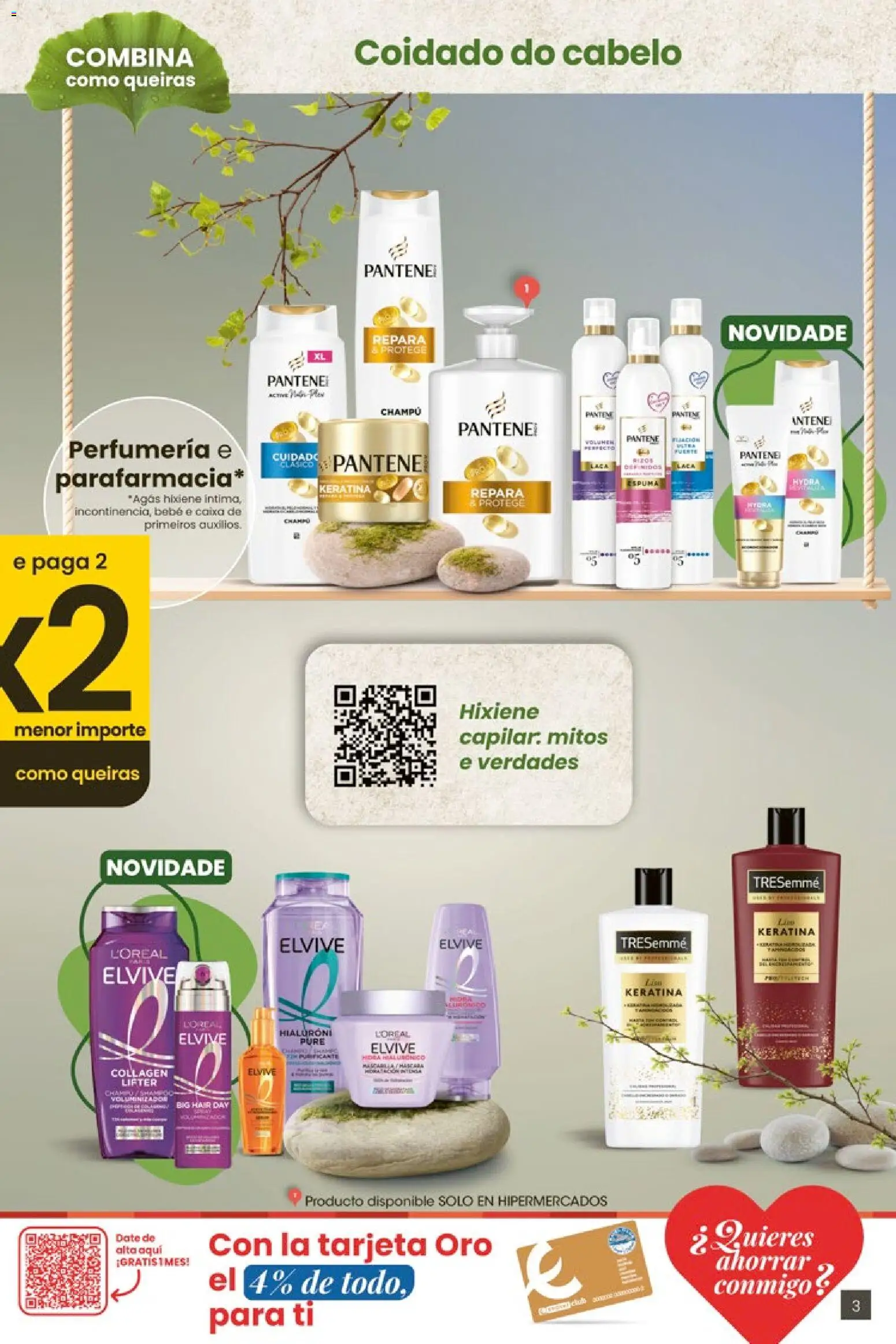 Eroski 3x2 En toda  la perfumería y parafarmacia │ válido desde el 30.04.2026 | Página: 3