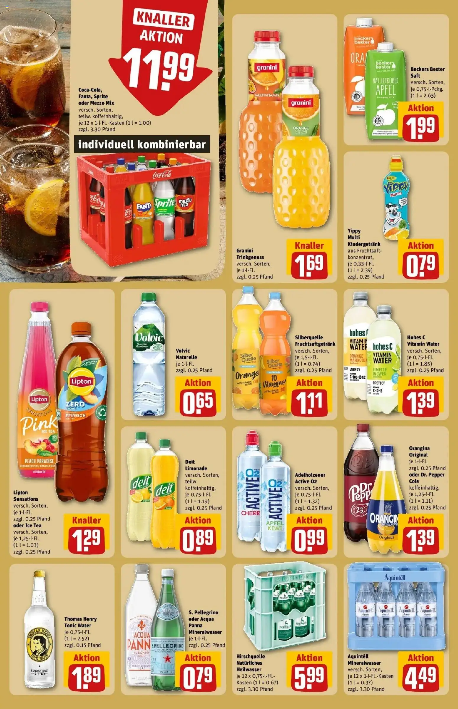 REWE Prospekt ab 28.09.2026 zum Blättern » Angebote | Seite: 24 | Produkte: Fanta, Sprite, Hohes c, Fruchtsaft