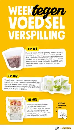 Verse kruiden, Verse kruiden ingevroren in ijsblokjes. - Voorbeeld van een folder van Jumbo, geldig van 09-09-2026 | Pagina: 60 | Producten: Pasta, Vriezer, Kruiden, Groenten