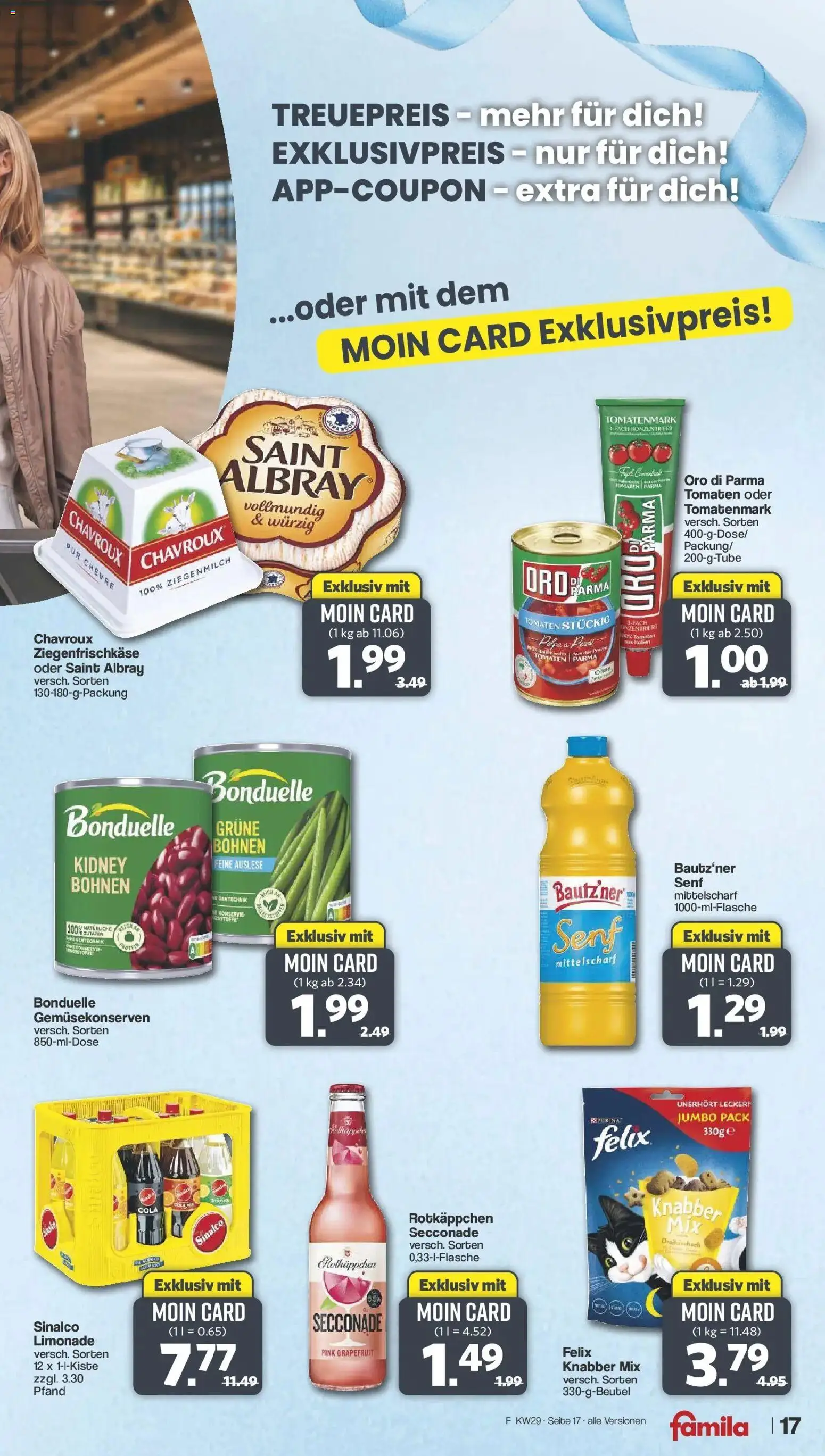 Famila Nordwest Prospekt Zeven – gültig ab 13.07.2026 | Seite: 17 | Produkte: Limonade, Tomaten, Grapefruit, Rotkäppchen