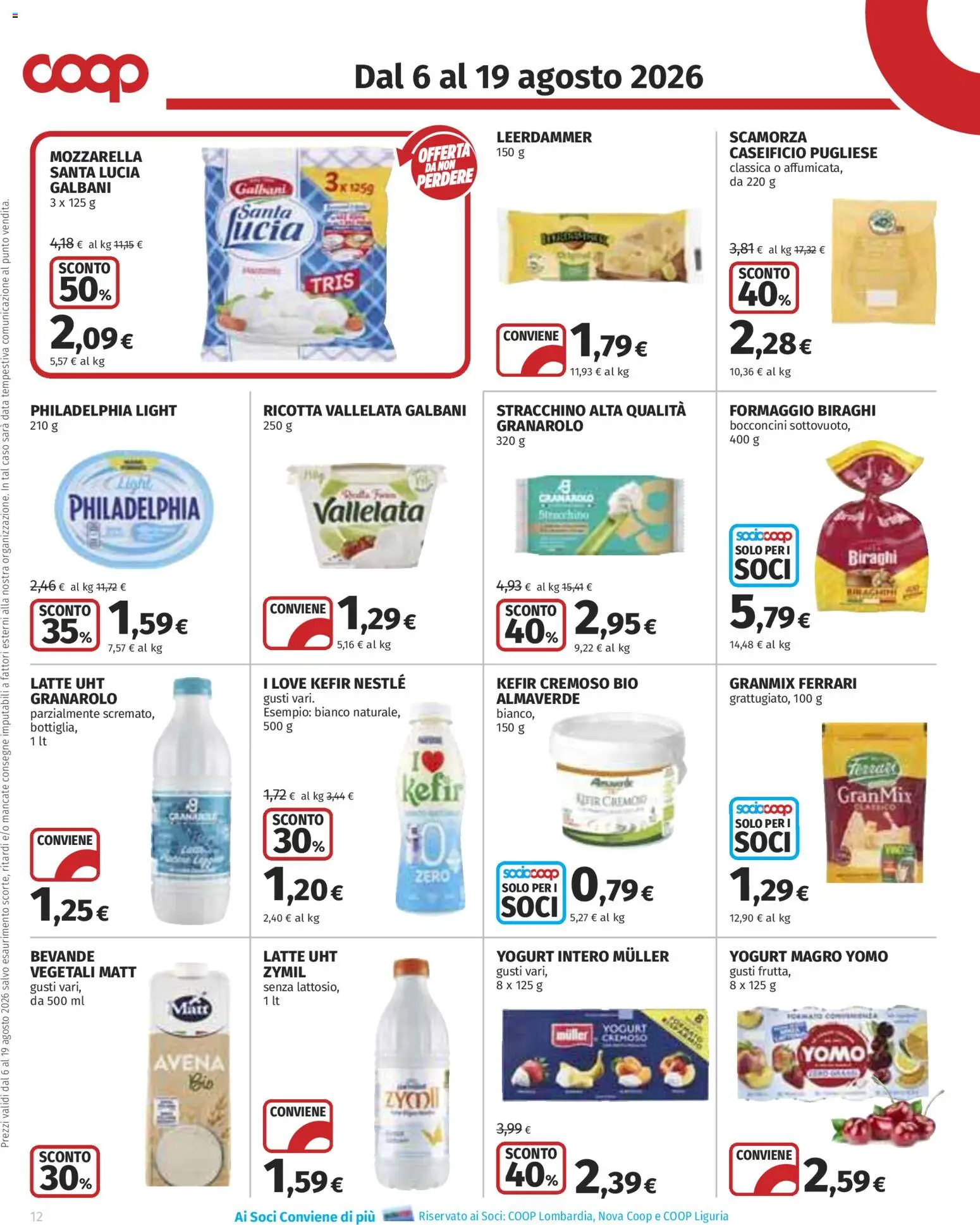 Volantino COOP del 06/08/2026 | Pagina: 12